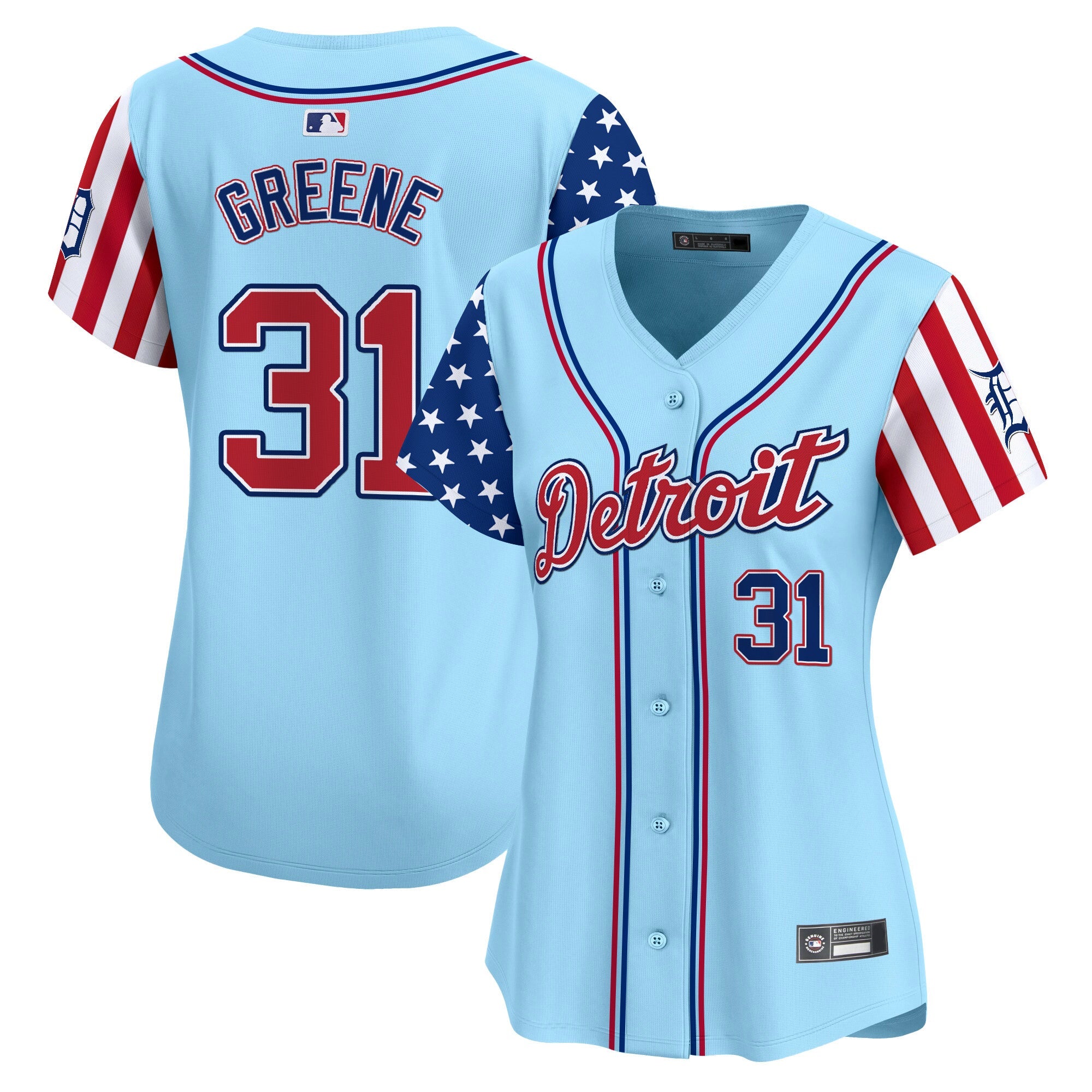 Women’s Detroit 2025 Independence Day Vapor Premier Limited Jersey