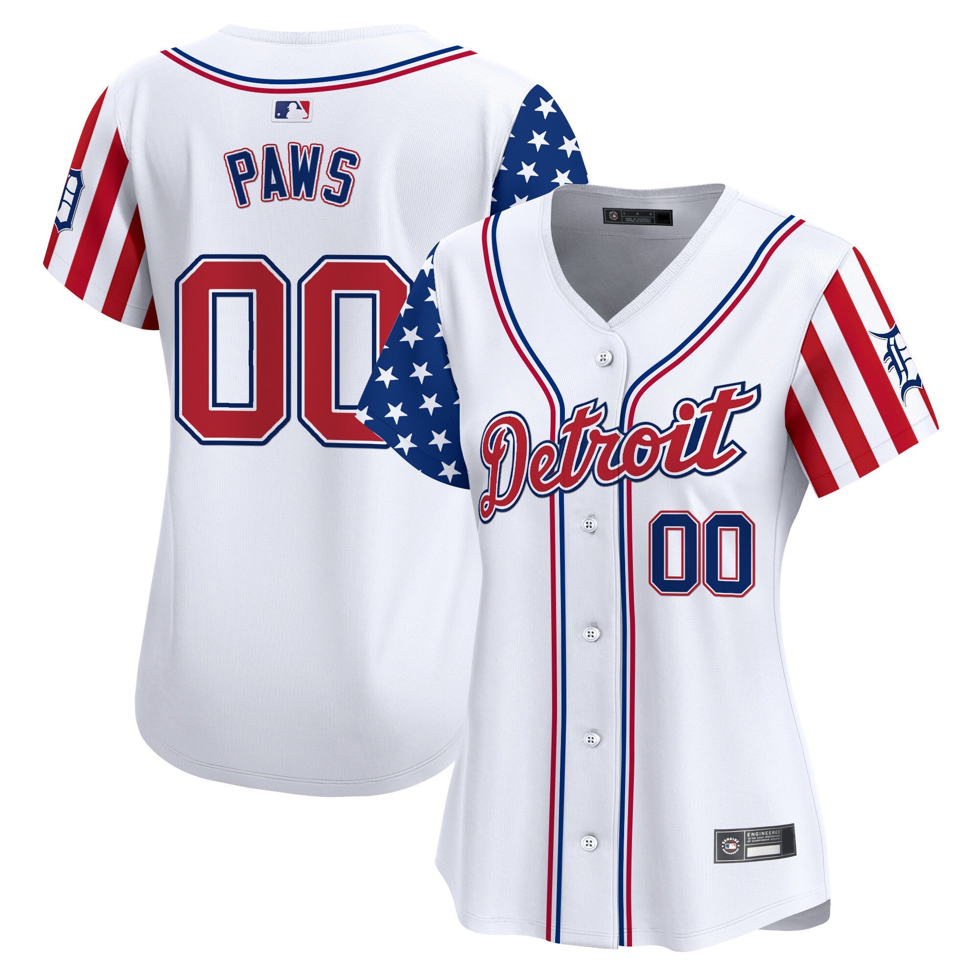 Women’s Detroit 2025 Independence Day Vapor Premier Limited Jersey