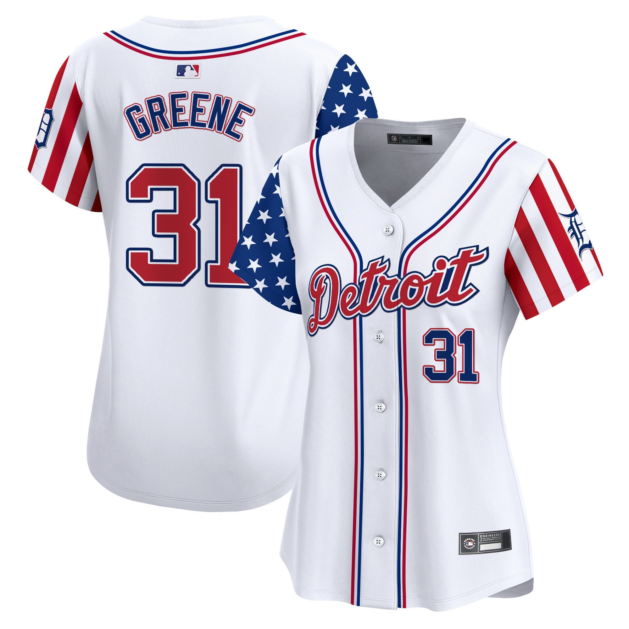 Women’s Detroit 2025 Independence Day Vapor Premier Limited Jersey