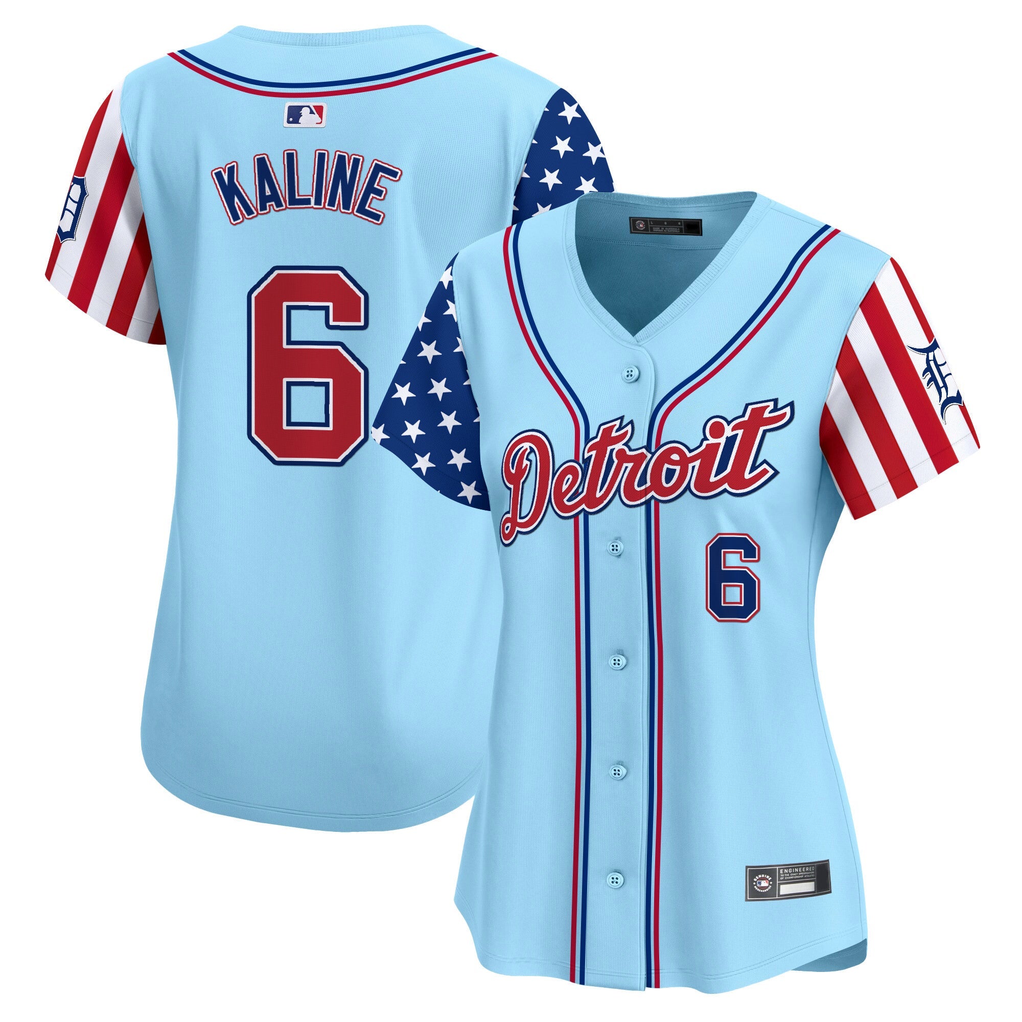 Women’s Detroit 2025 Independence Day Vapor Premier Limited Jersey