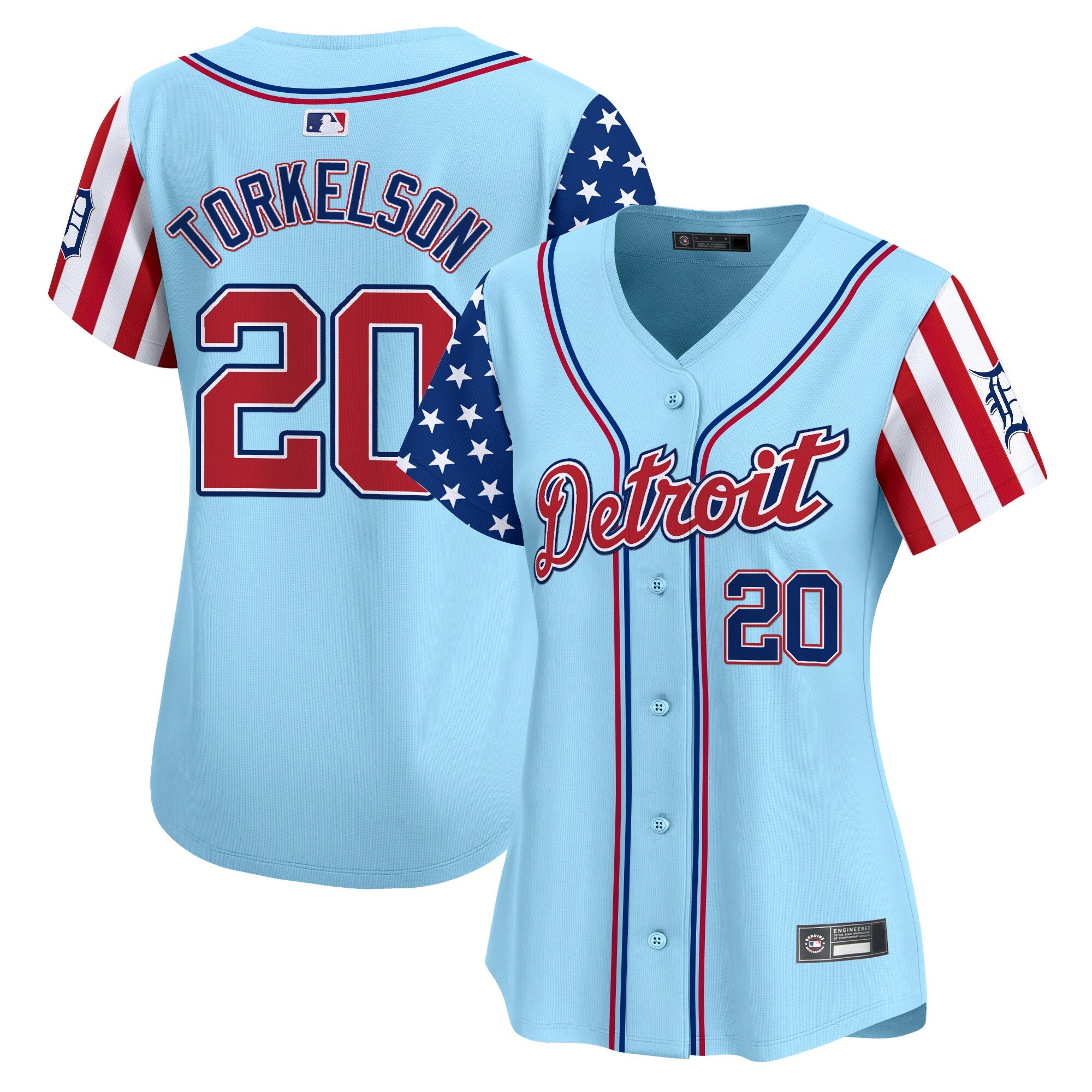 Women’s Detroit 2025 Independence Day Vapor Premier Limited Jersey