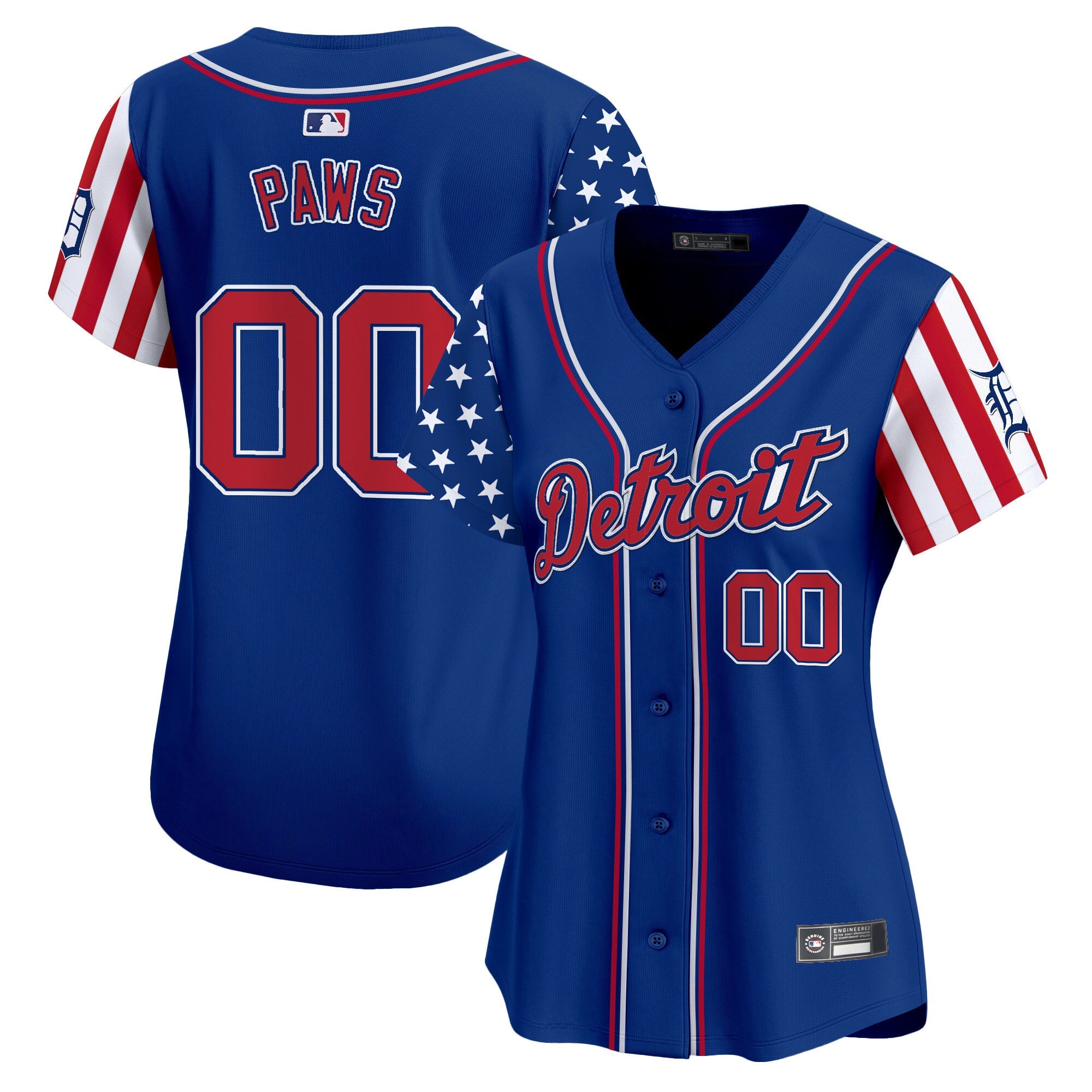 Women’s Detroit 2025 Independence Day Vapor Premier Limited Jersey