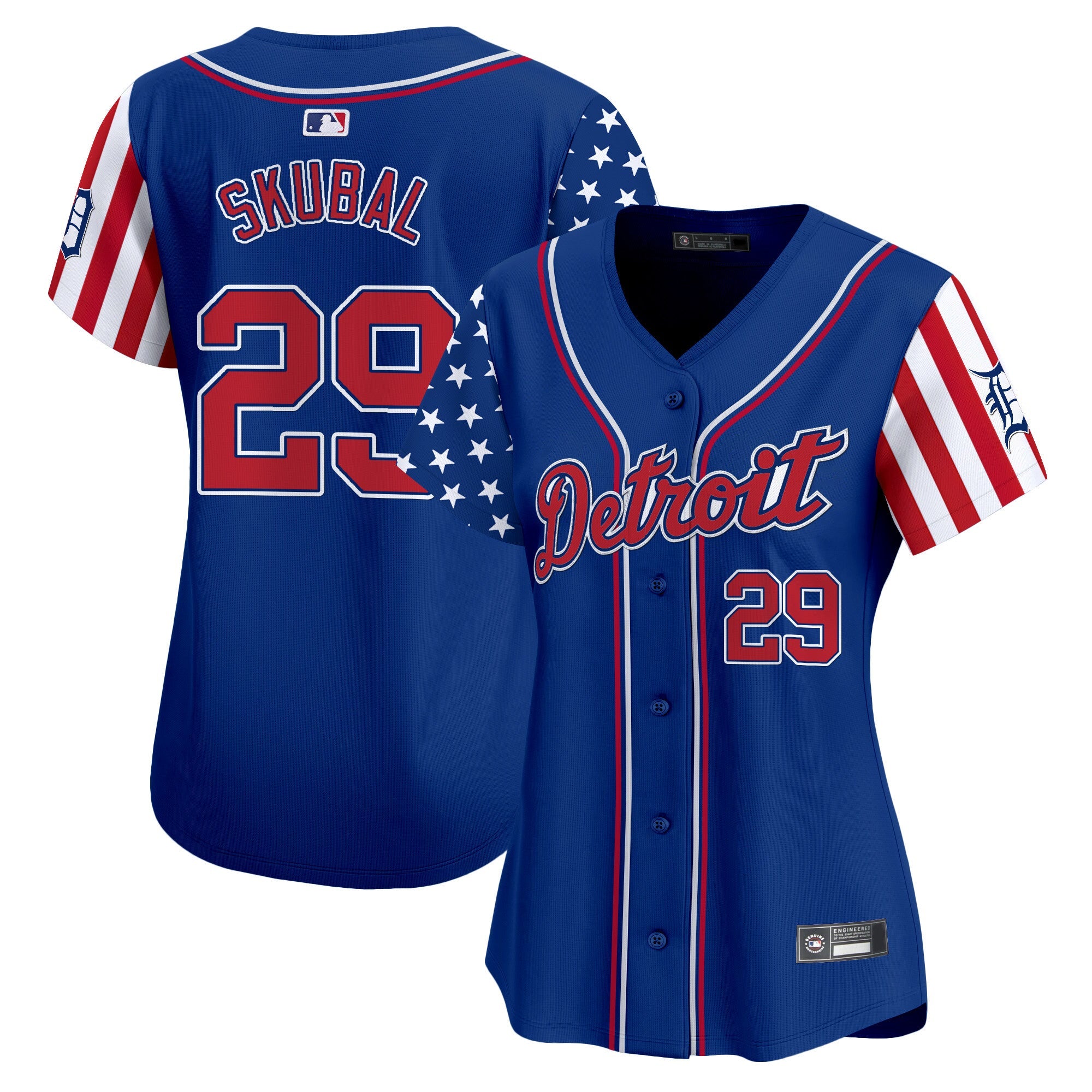 Women’s Detroit 2025 Independence Day Vapor Premier Limited Jersey