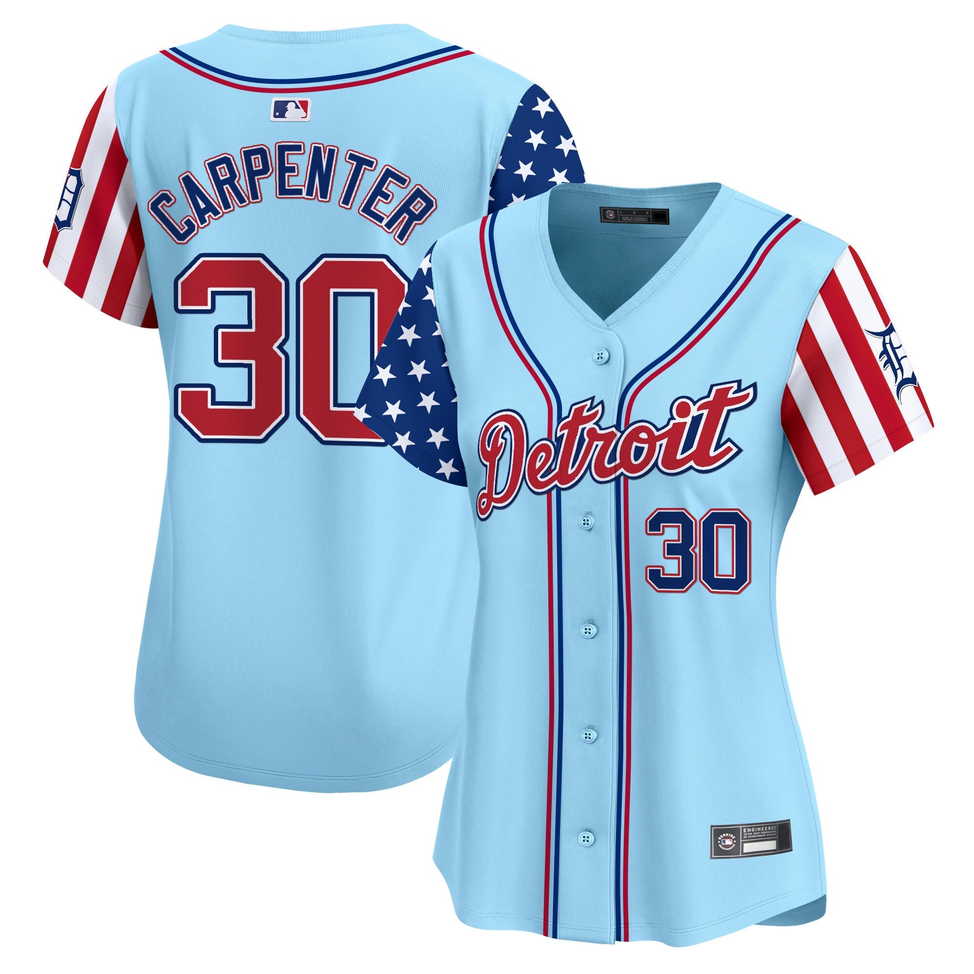 Women’s Detroit 2025 Independence Day Vapor Premier Limited Jersey
