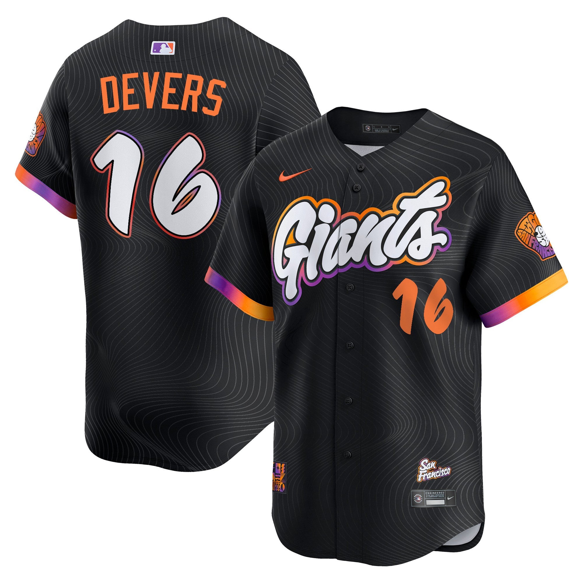 San Francisco 2025 City Connect Vapor Premier Limited Jersey