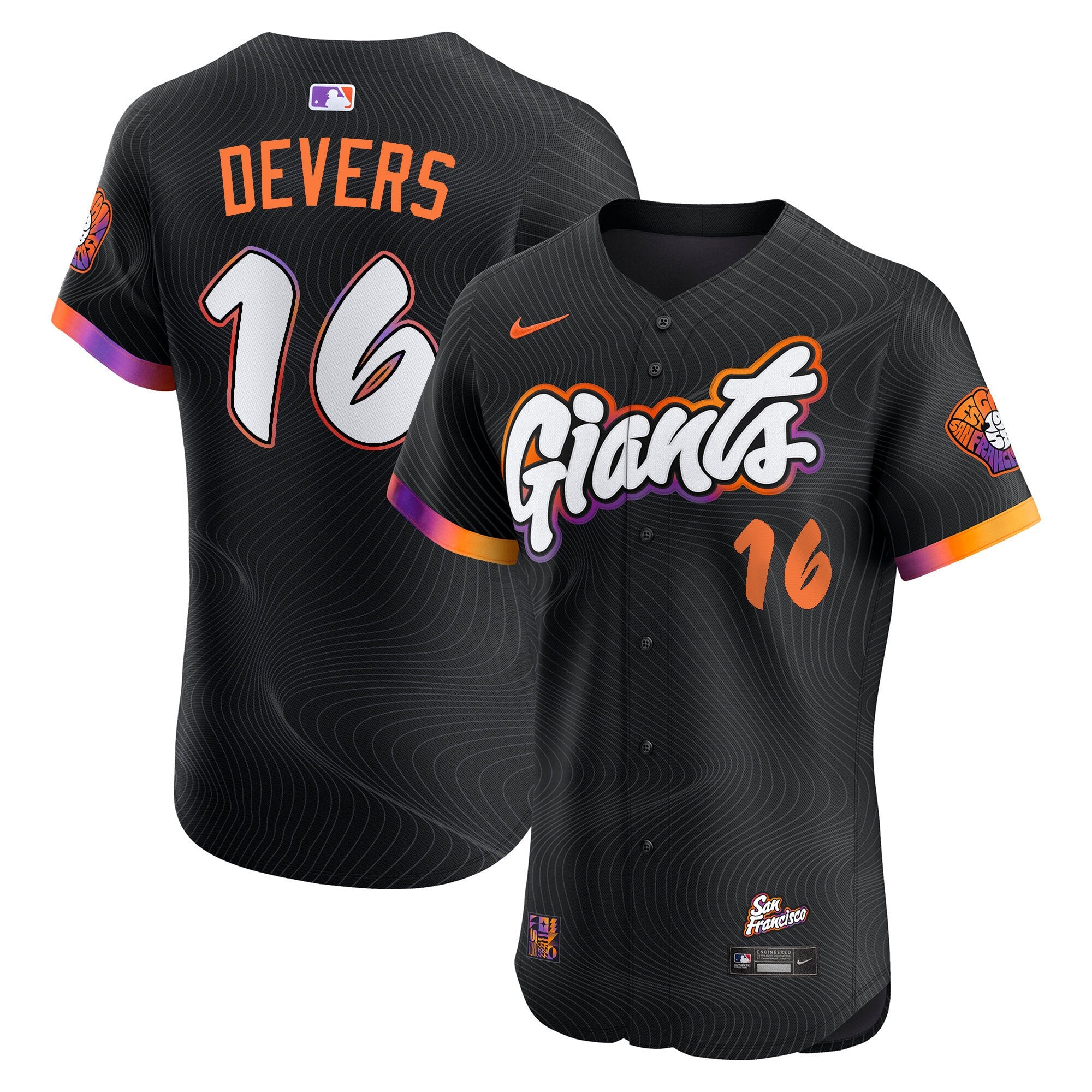 San Francisco 2025 City Connect Vapor Premier Elite Jersey