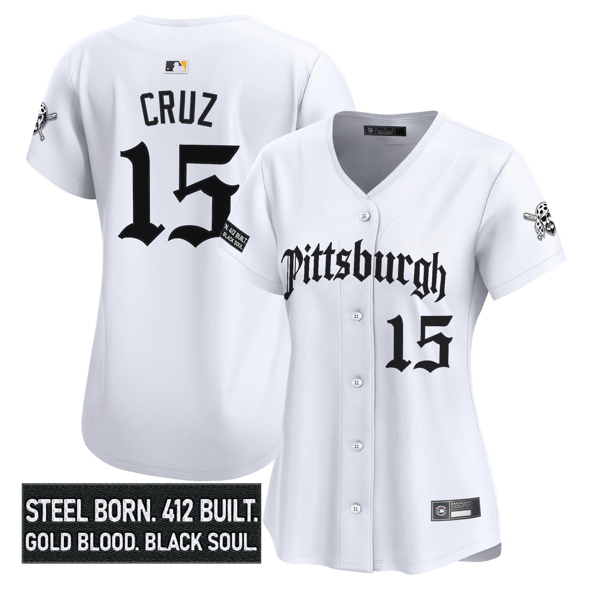 Women’s Pittsburgh ‘Gothic Steel City Edition’ Vapor Premier Limited Jersey