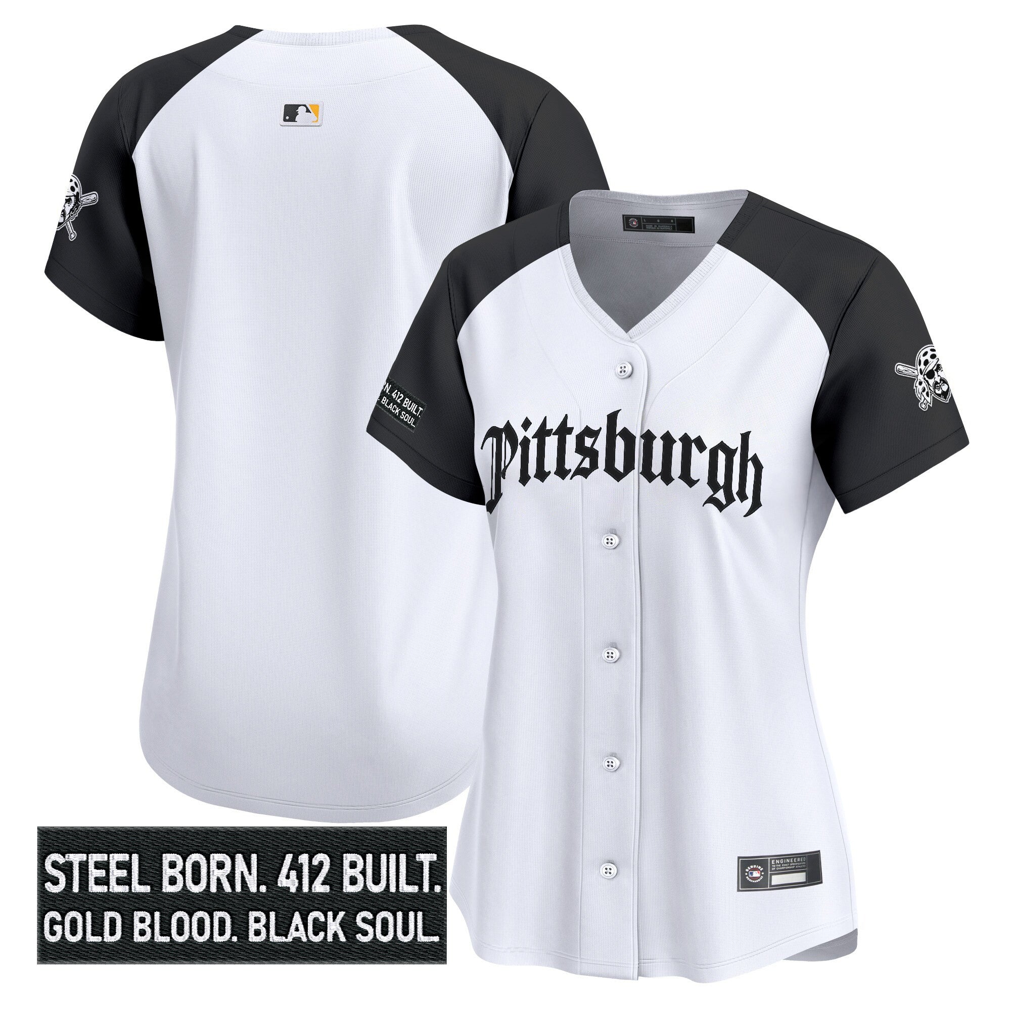 Women’s Pittsburgh ‘Gothic Steel City Edition’ Vapor Premier Limited Jersey