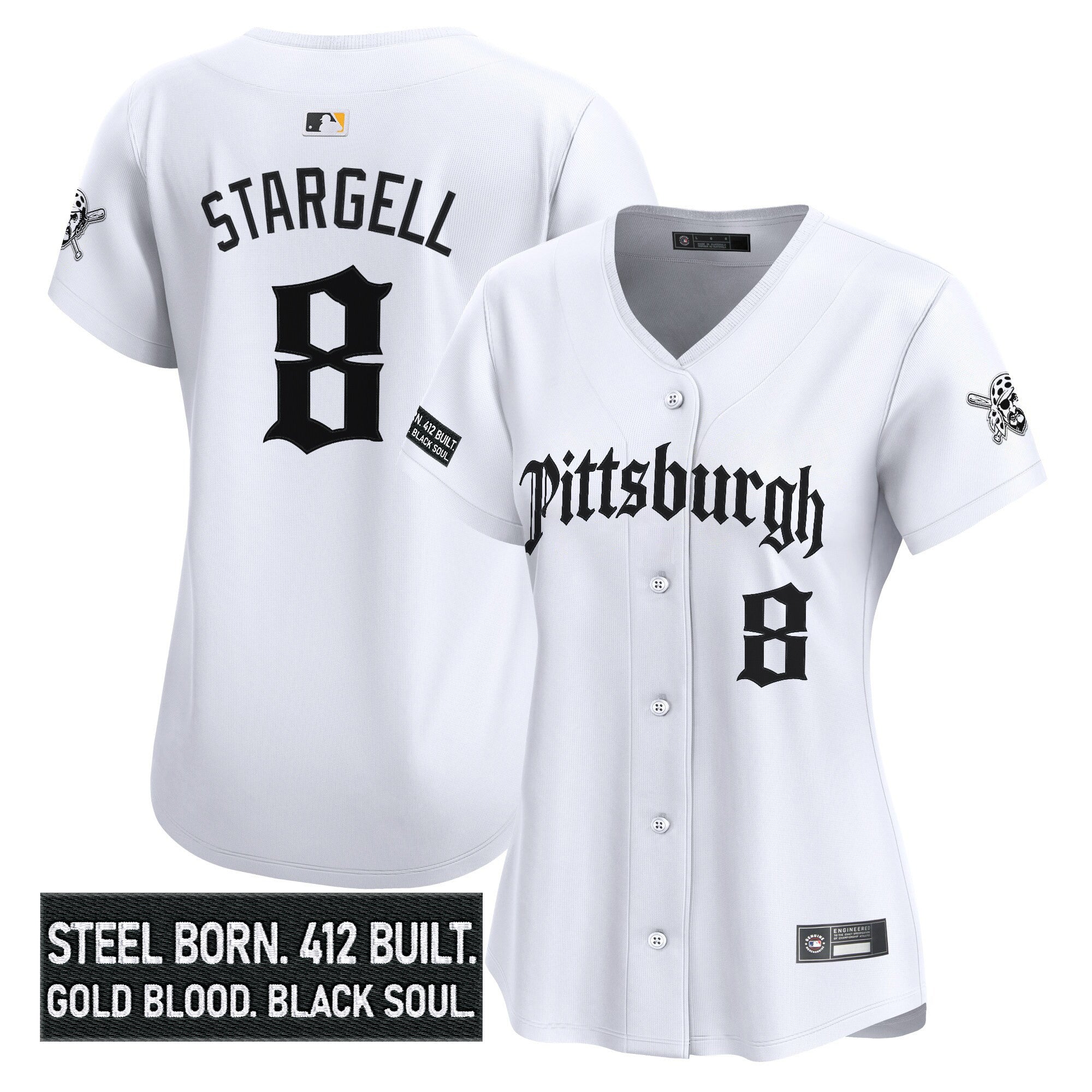 Women’s Pittsburgh ‘Gothic Steel City Edition’ Vapor Premier Limited Jersey