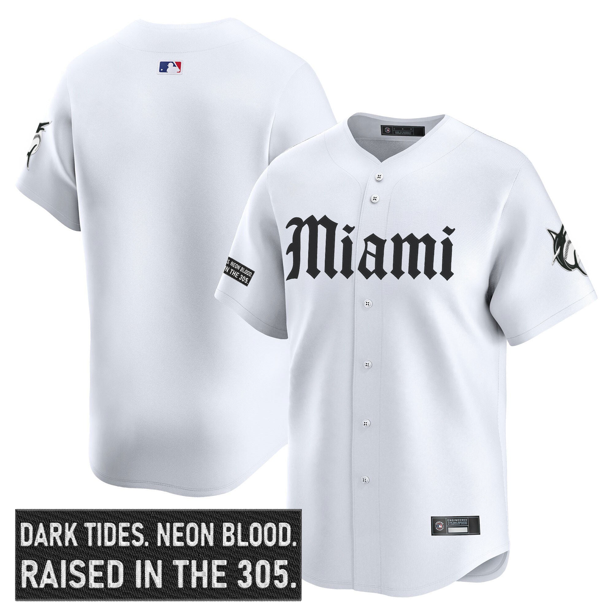 Men’s Miami ‘Gothic Vice Edition’ Vapor Premier Limited Jersey