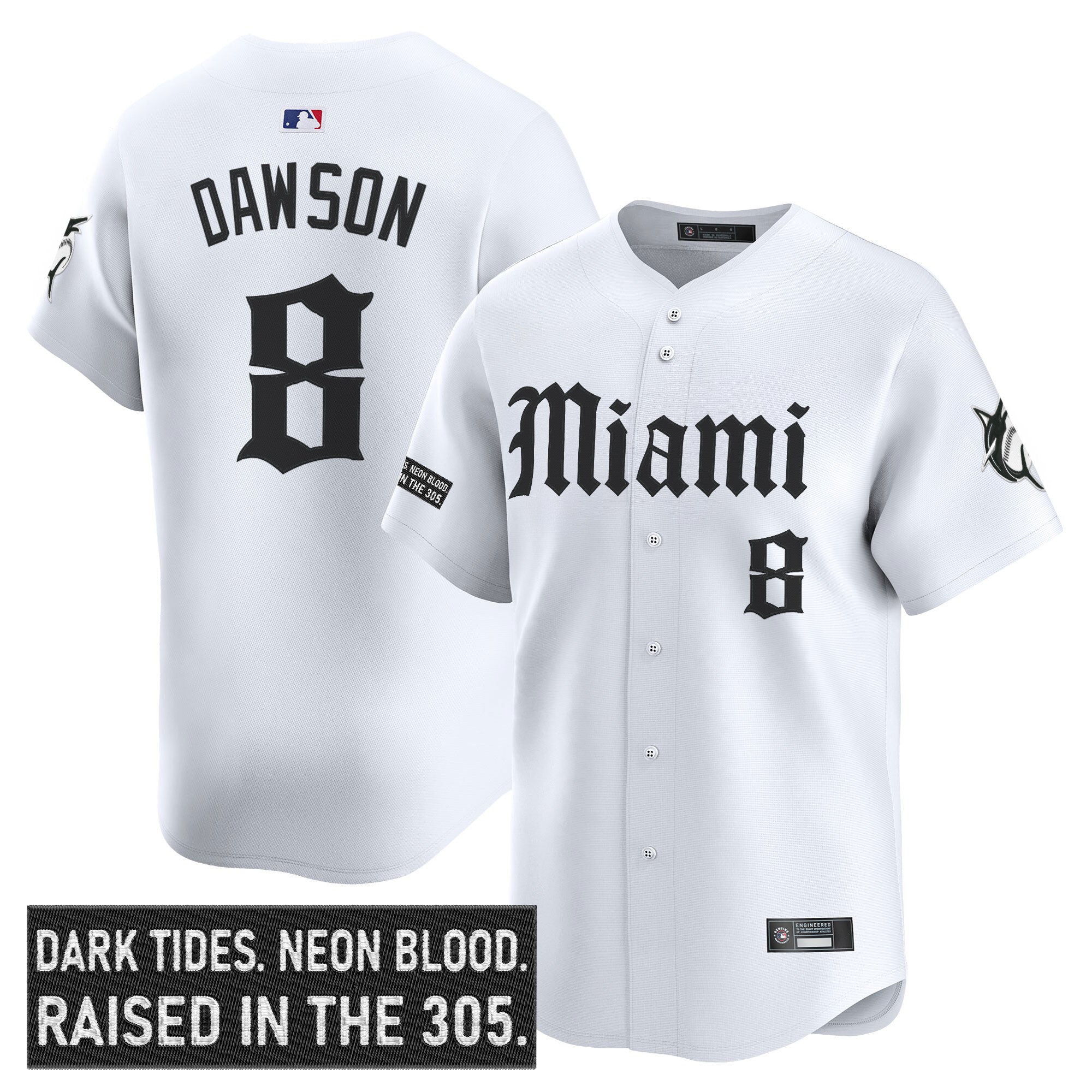 Men’s Miami ‘Gothic Vice Edition’ Vapor Premier Limited Jersey