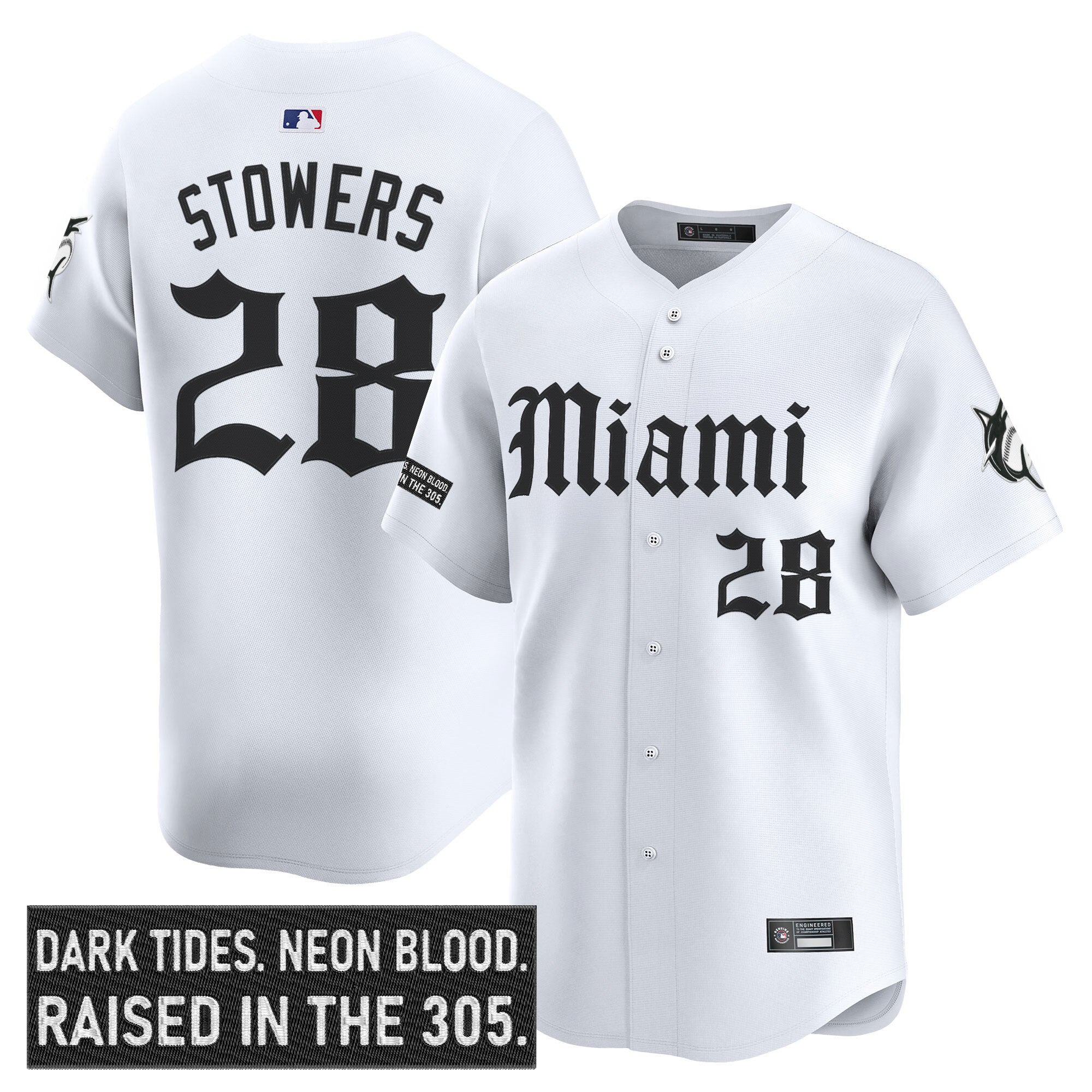 Men’s Miami ‘Gothic Vice Edition’ Vapor Premier Limited Jersey