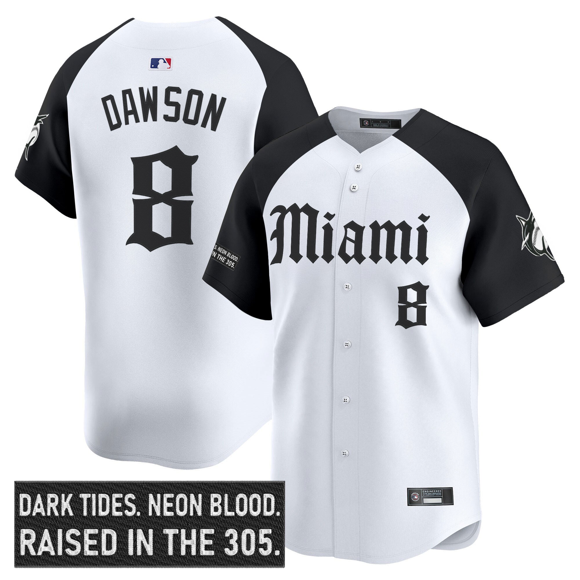 Men’s Miami ‘Gothic Vice Edition’ Vapor Premier Limited Jersey