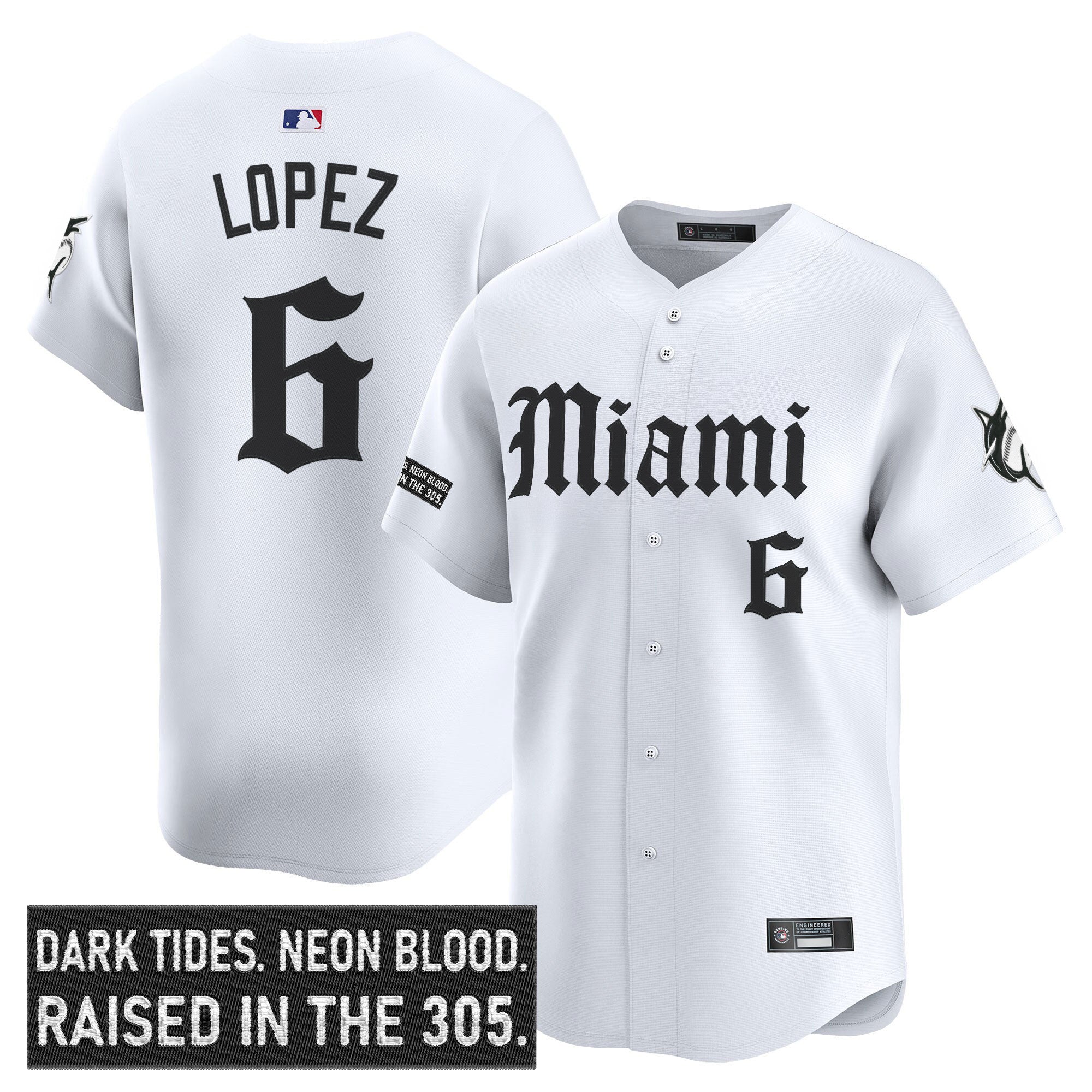 Men’s Miami ‘Gothic Vice Edition’ Vapor Premier Limited Jersey