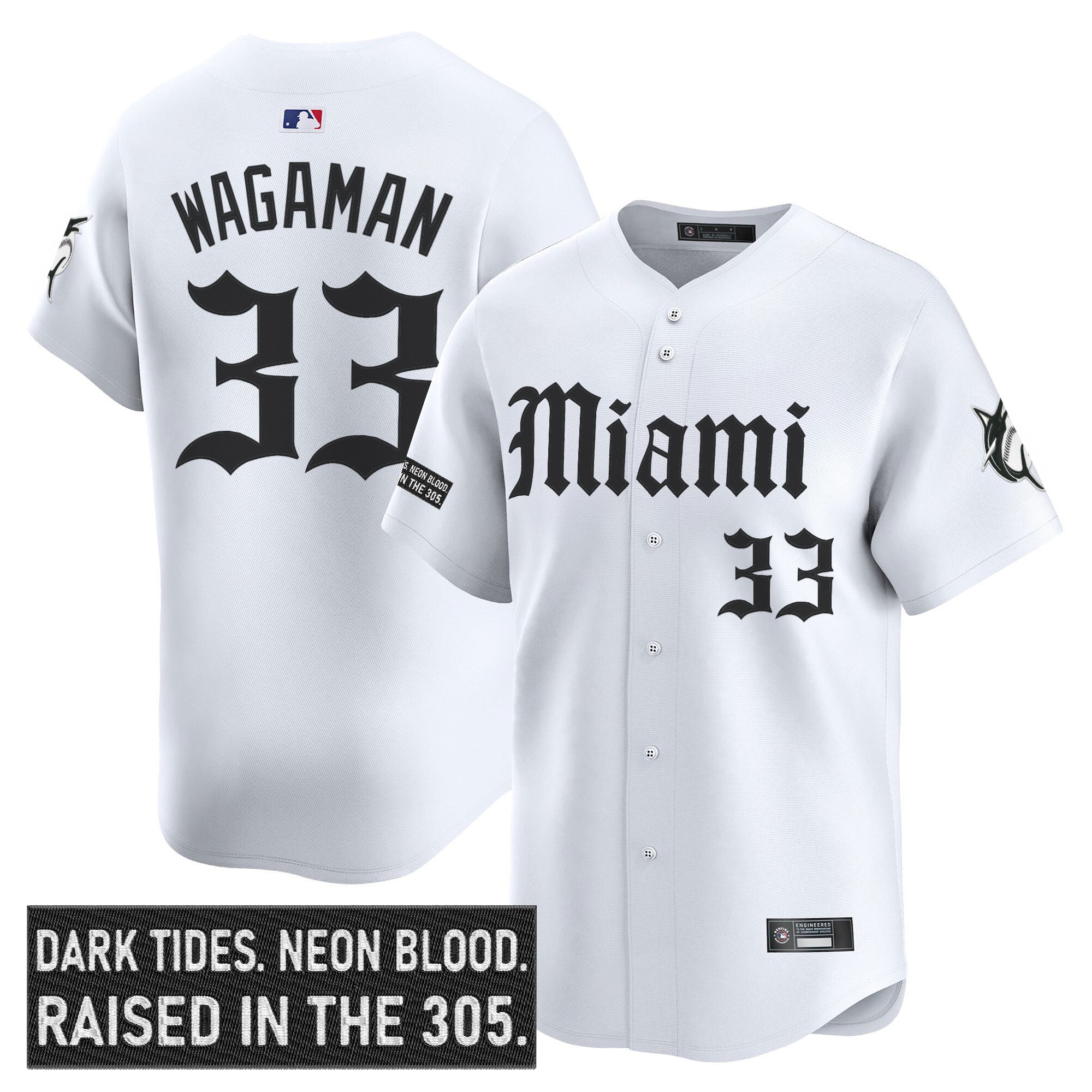 Men’s Miami ‘Gothic Vice Edition’ Vapor Premier Limited Jersey
