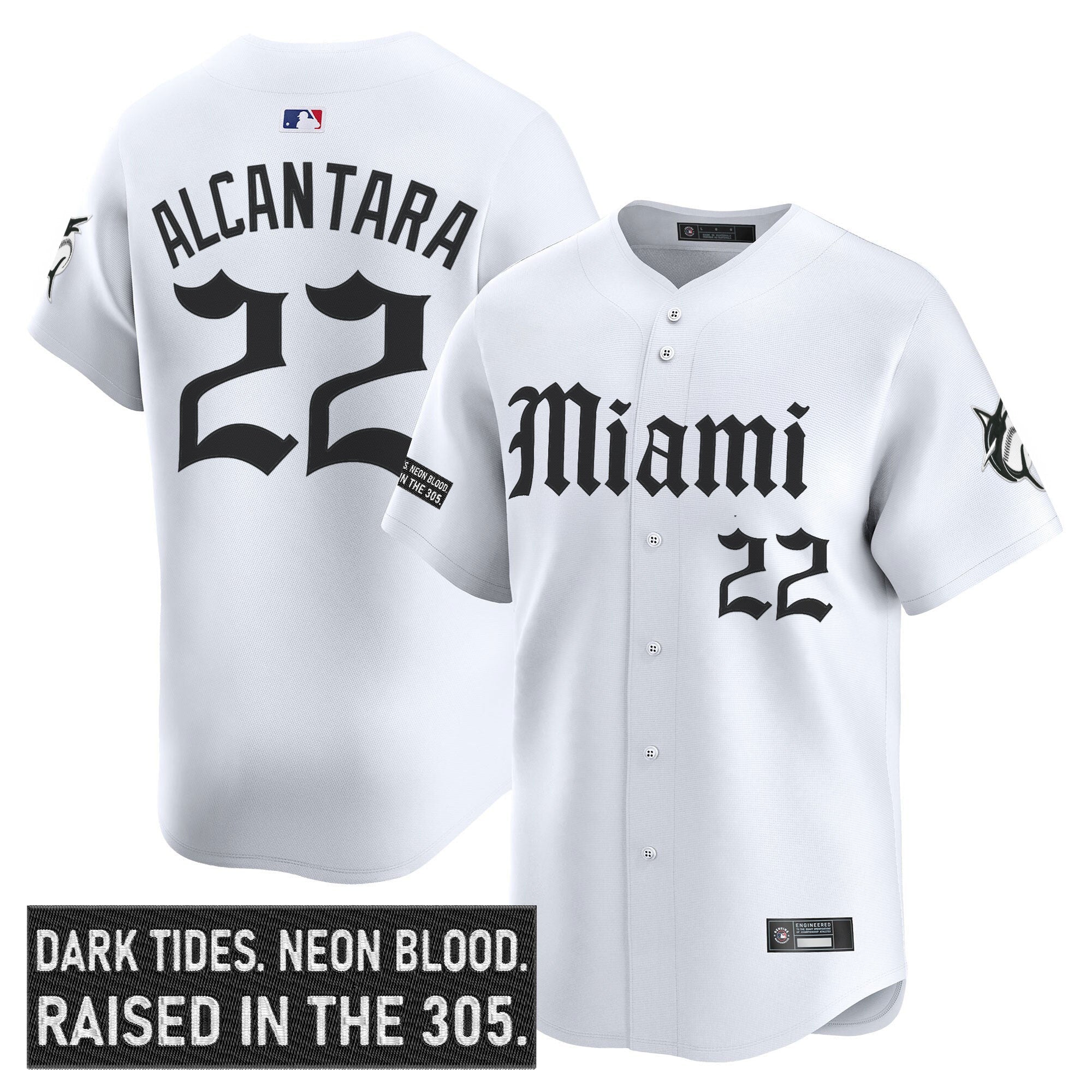Men’s Miami ‘Gothic Vice Edition’ Vapor Premier Limited Jersey