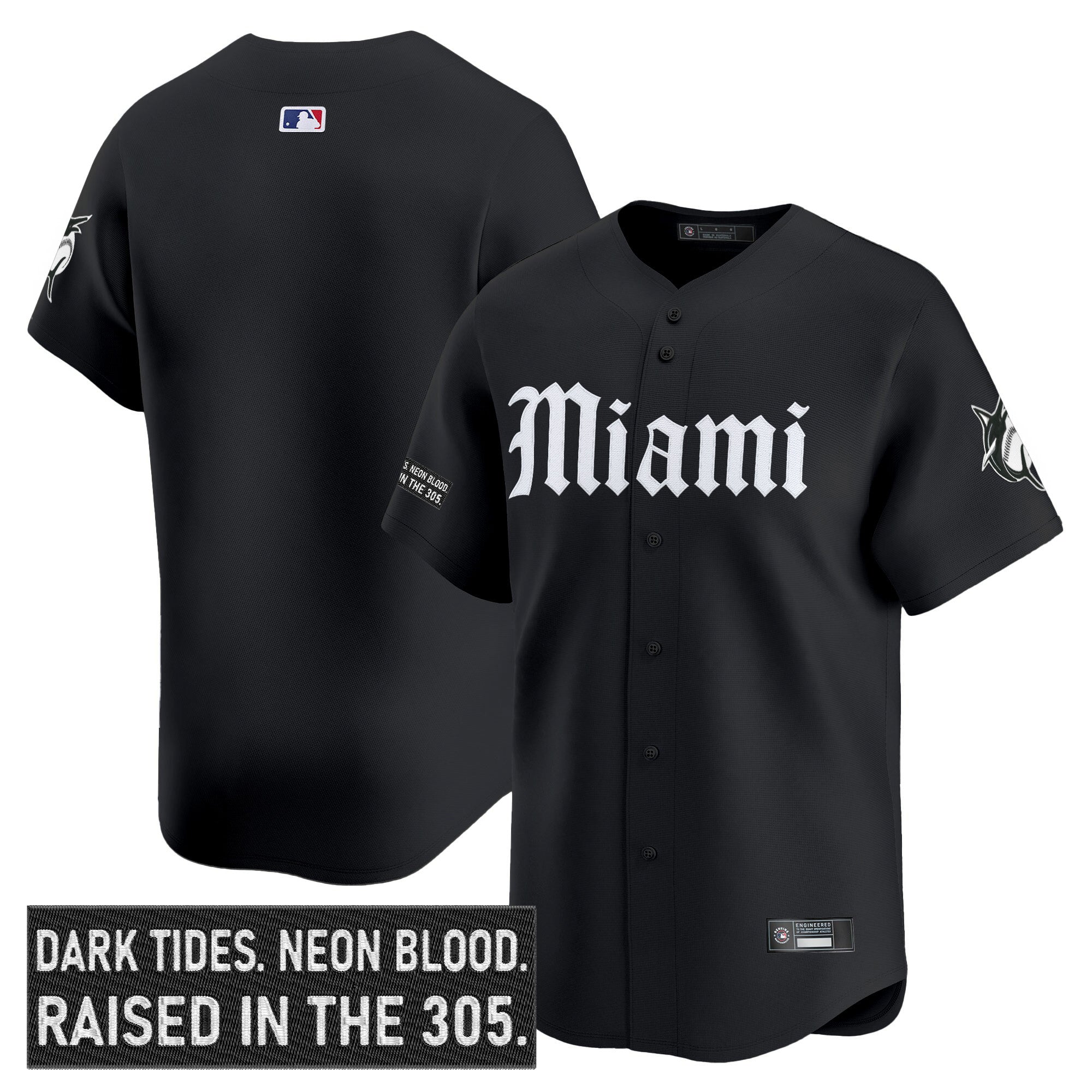 Men’s Miami ‘Gothic Vice Edition’ Vapor Premier Limited Jersey