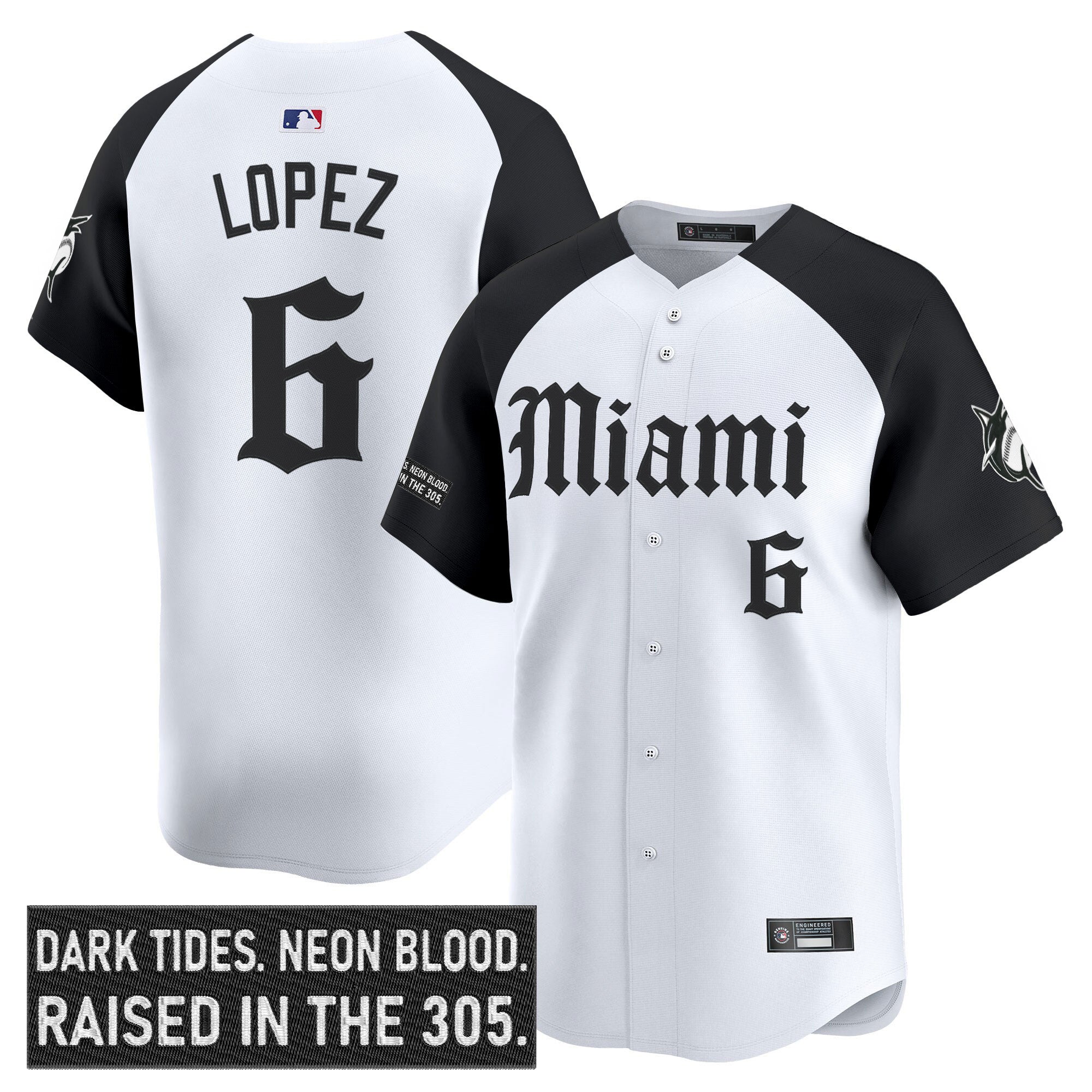 Men’s Miami ‘Gothic Vice Edition’ Vapor Premier Limited Jersey