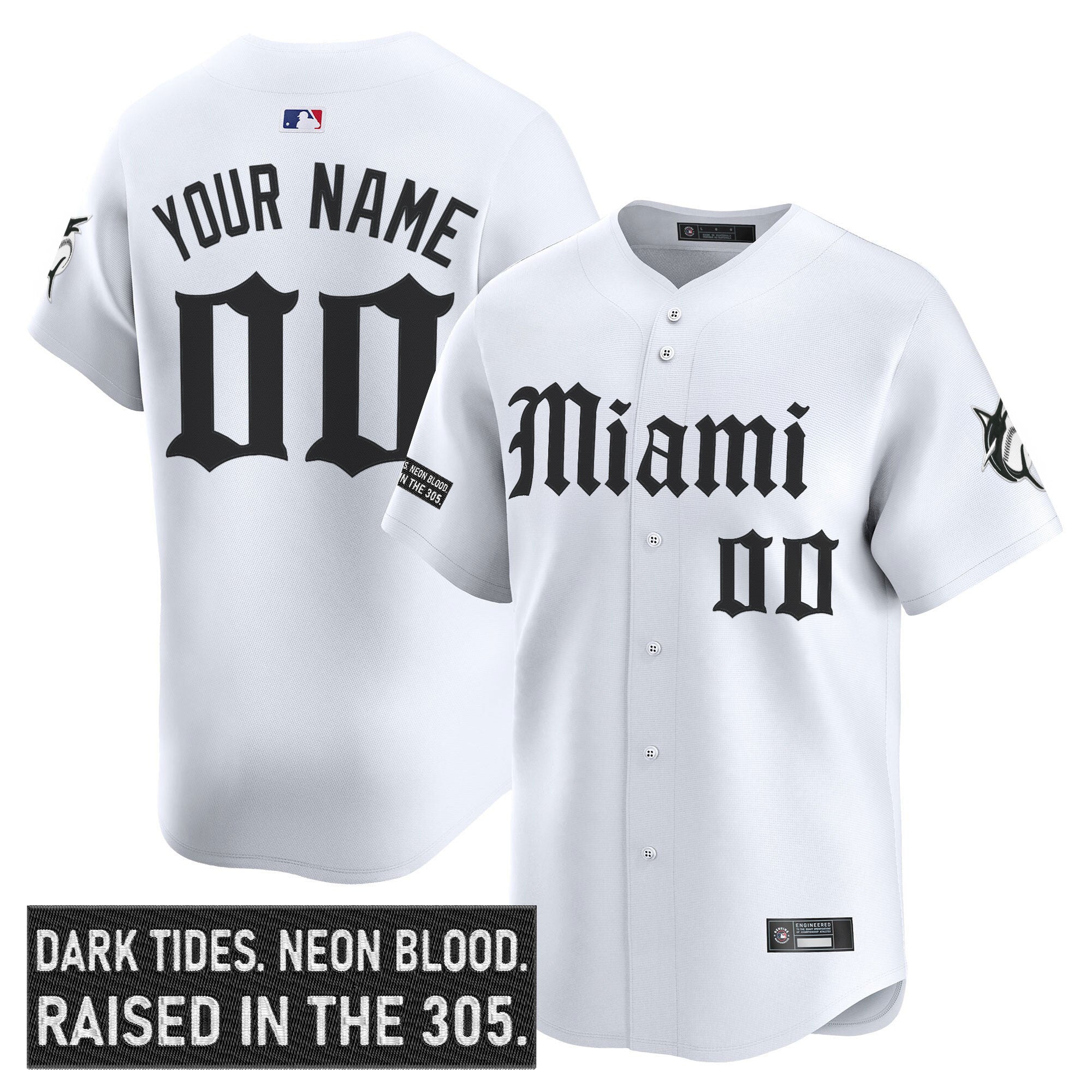 Miami ‘Gothic Vice Edition’ Vapor Premier Limited Custom Jersey