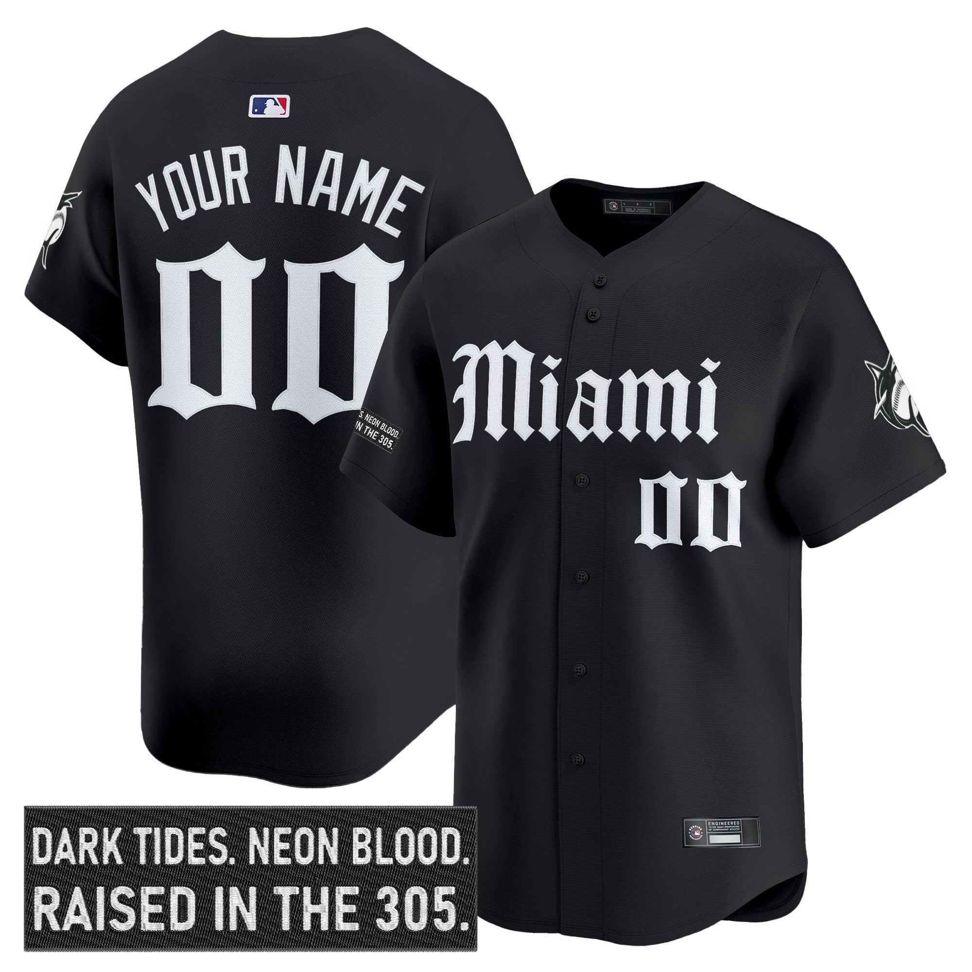 Miami ‘Gothic Vice Edition’ Vapor Premier Limited Custom Jersey