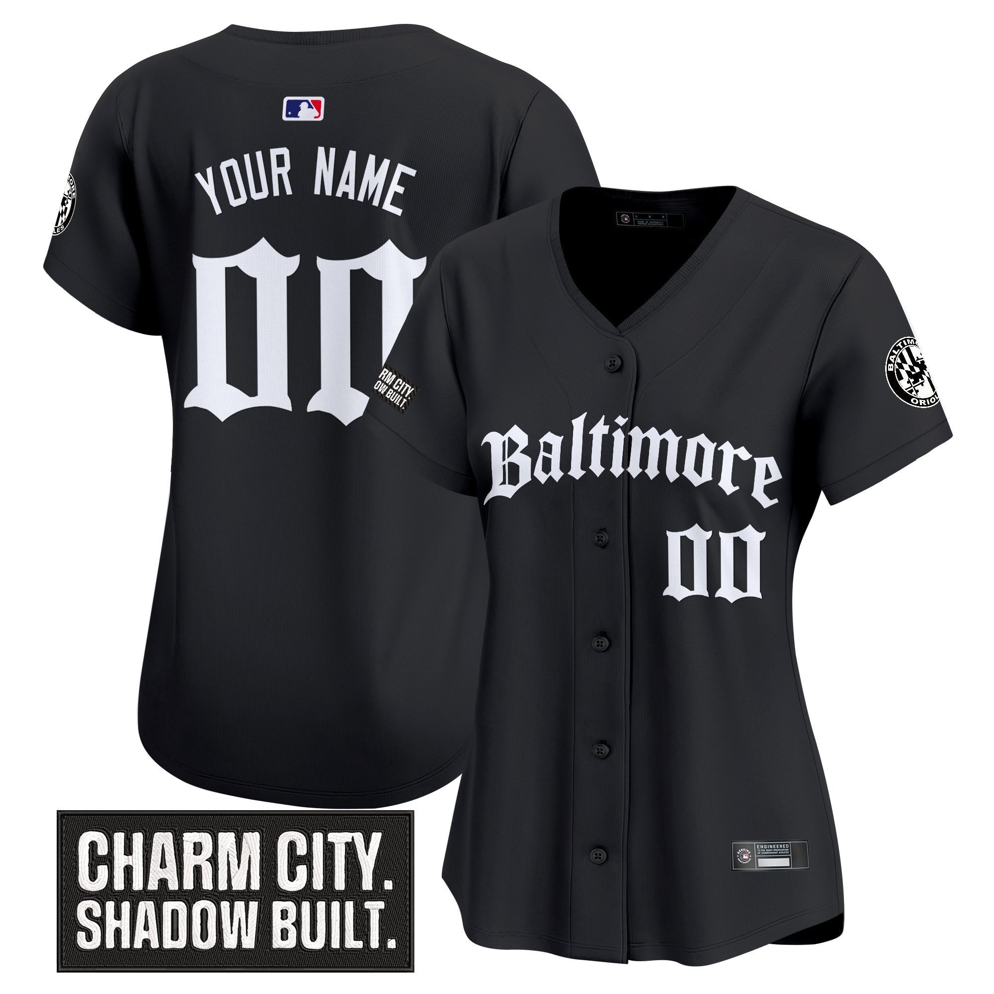 Baltimore ‘Gothic Harbor Edition’ Vapor Premier Limited Custom Jersey
