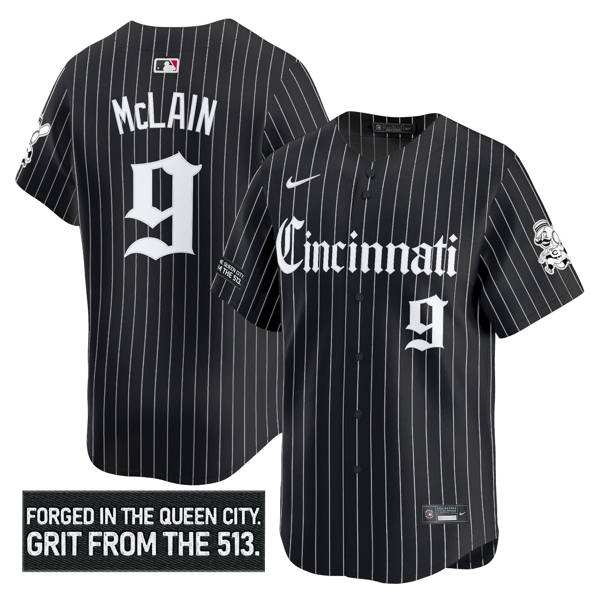 Men’s Cincinnati ‘Gothic Queen City Edition’ Vapor Premier Limited Jersey