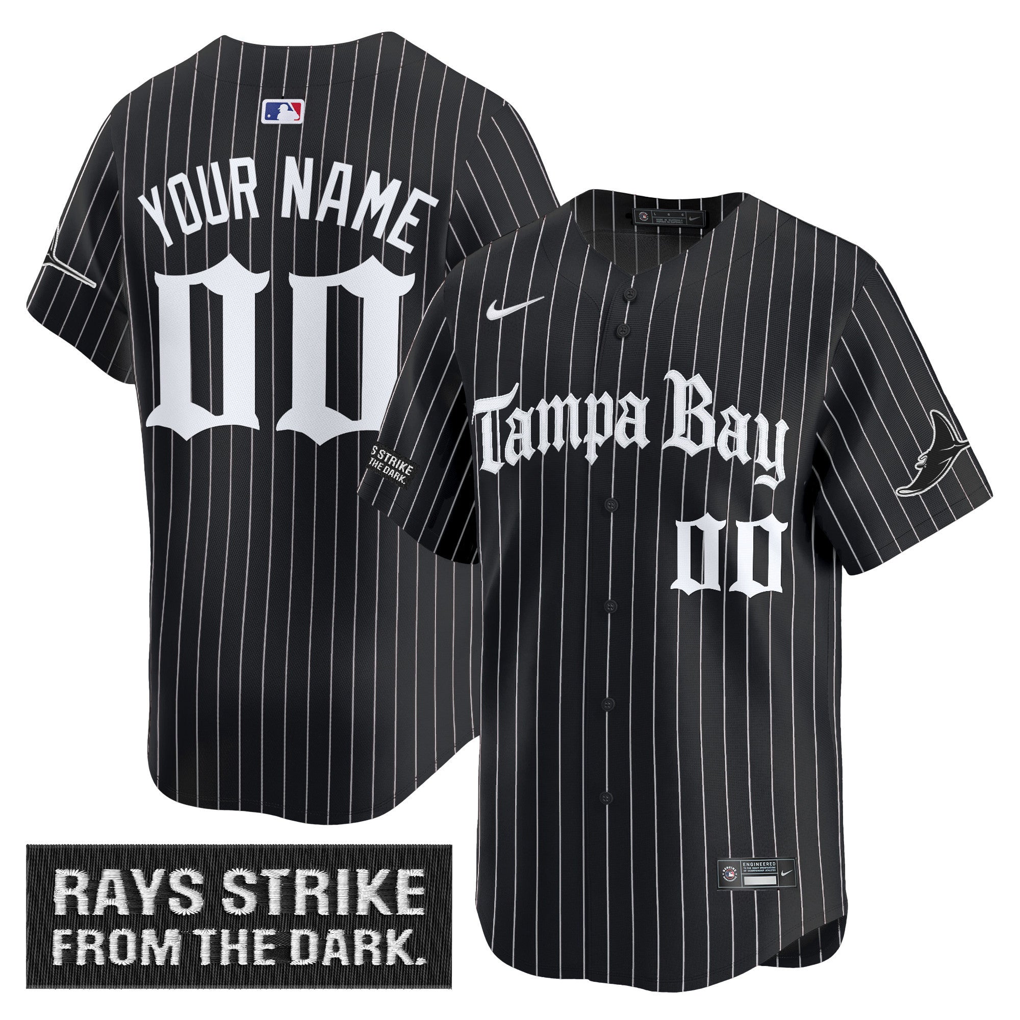 Tampa Bay ‘Gothic Deepwater Edition’ Vapor Premier Limited Custom Jersey