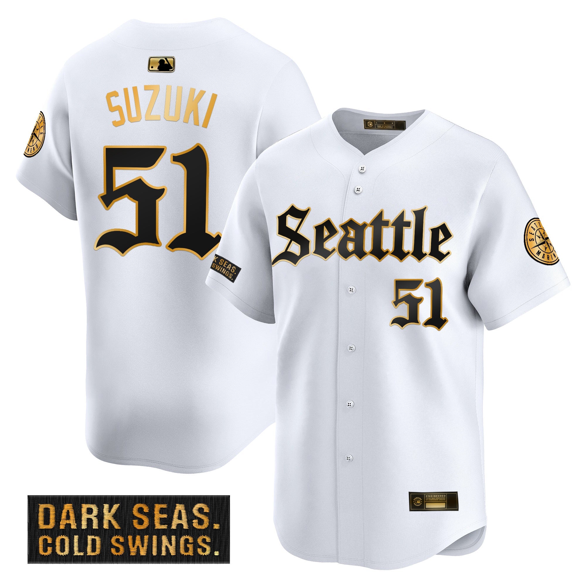 Deep Sea Gothic Edition’ Gold Limited Jersey
