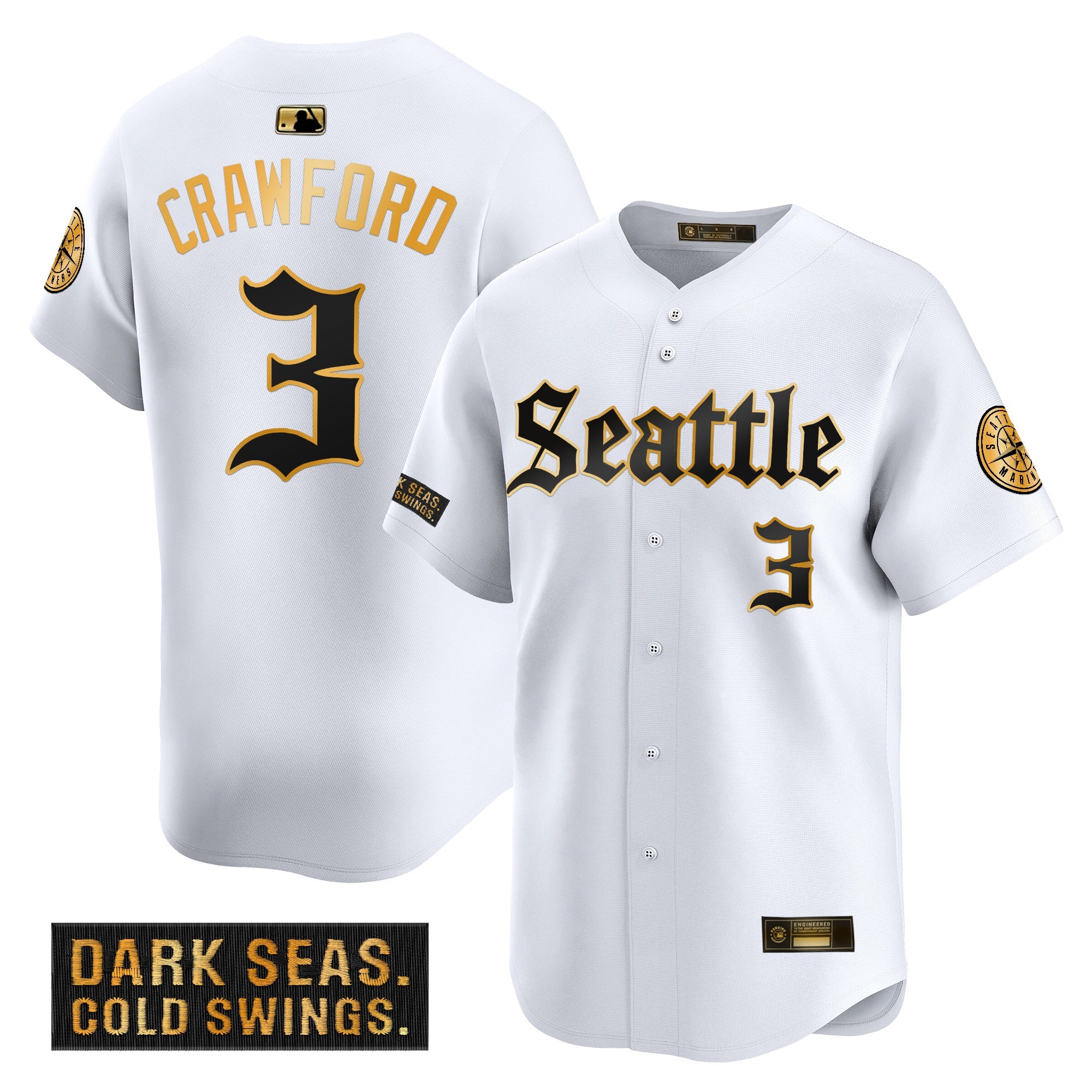 Deep Sea Gothic Edition’ Gold Limited Jersey