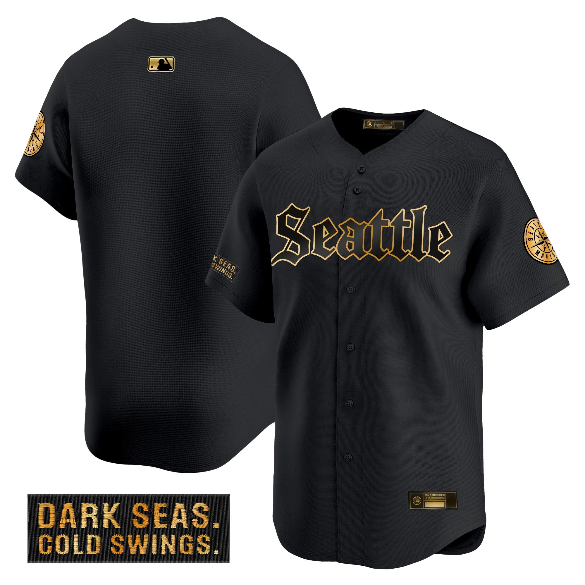 Deep Sea Gothic Edition’ Gold Limited Jersey
