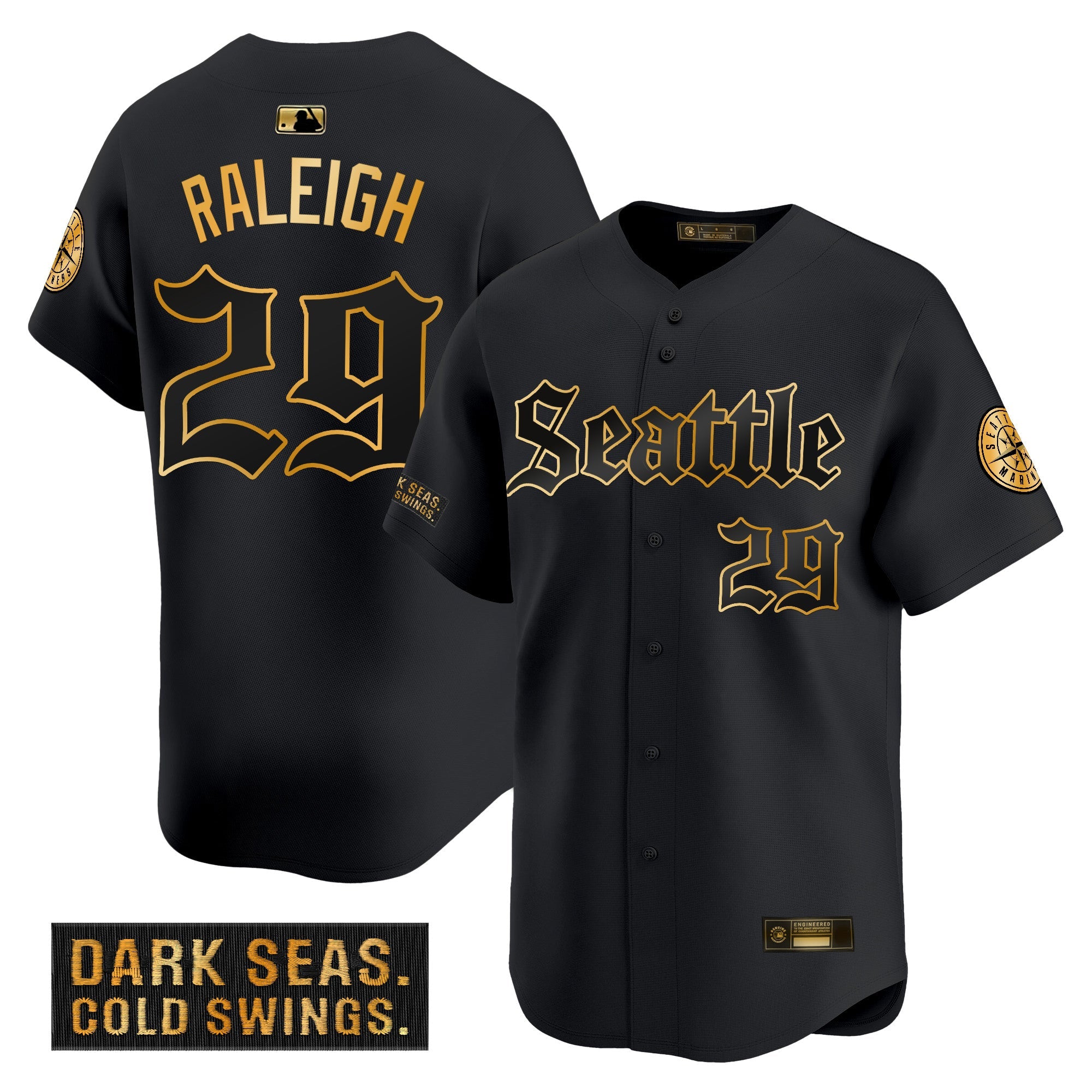 Deep Sea Gothic Edition’ Gold Limited Jersey