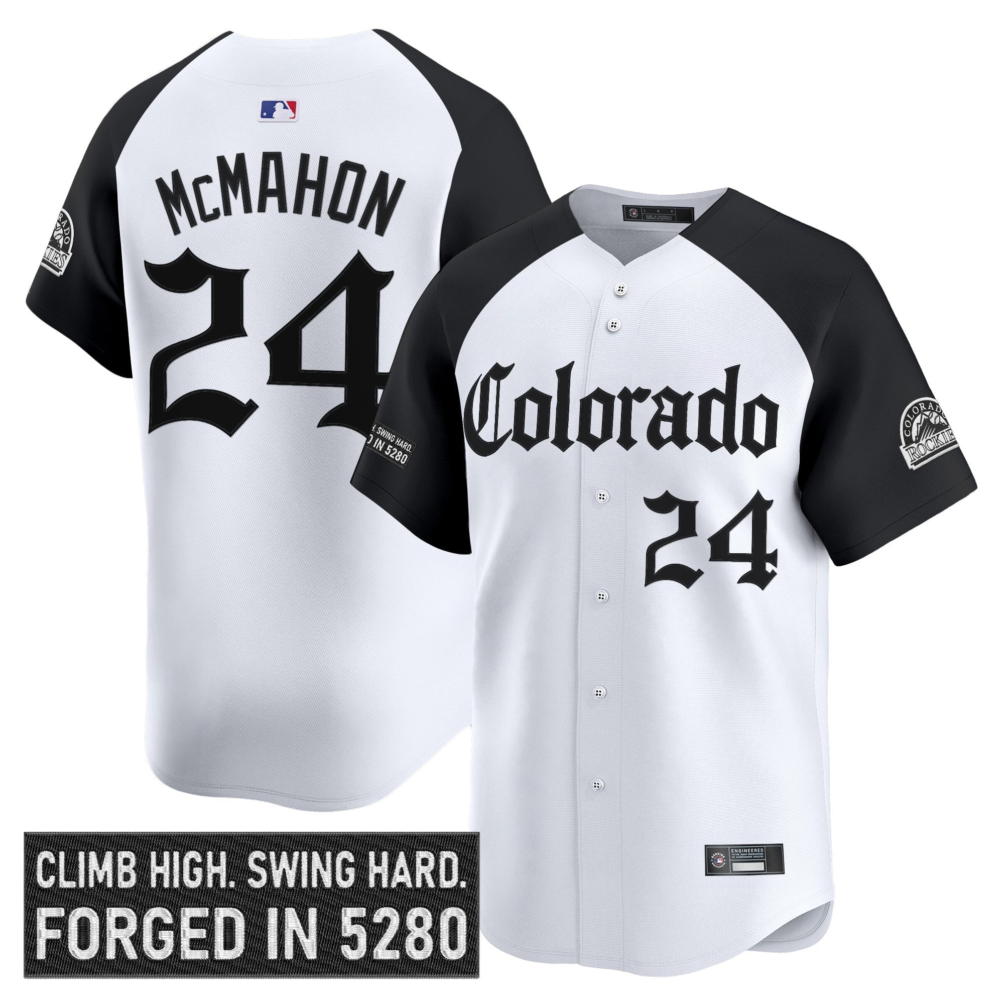 Men’s Colorado ‘Gothic Mile High Shadows Edition’ Vapor Premier Limited Jersey