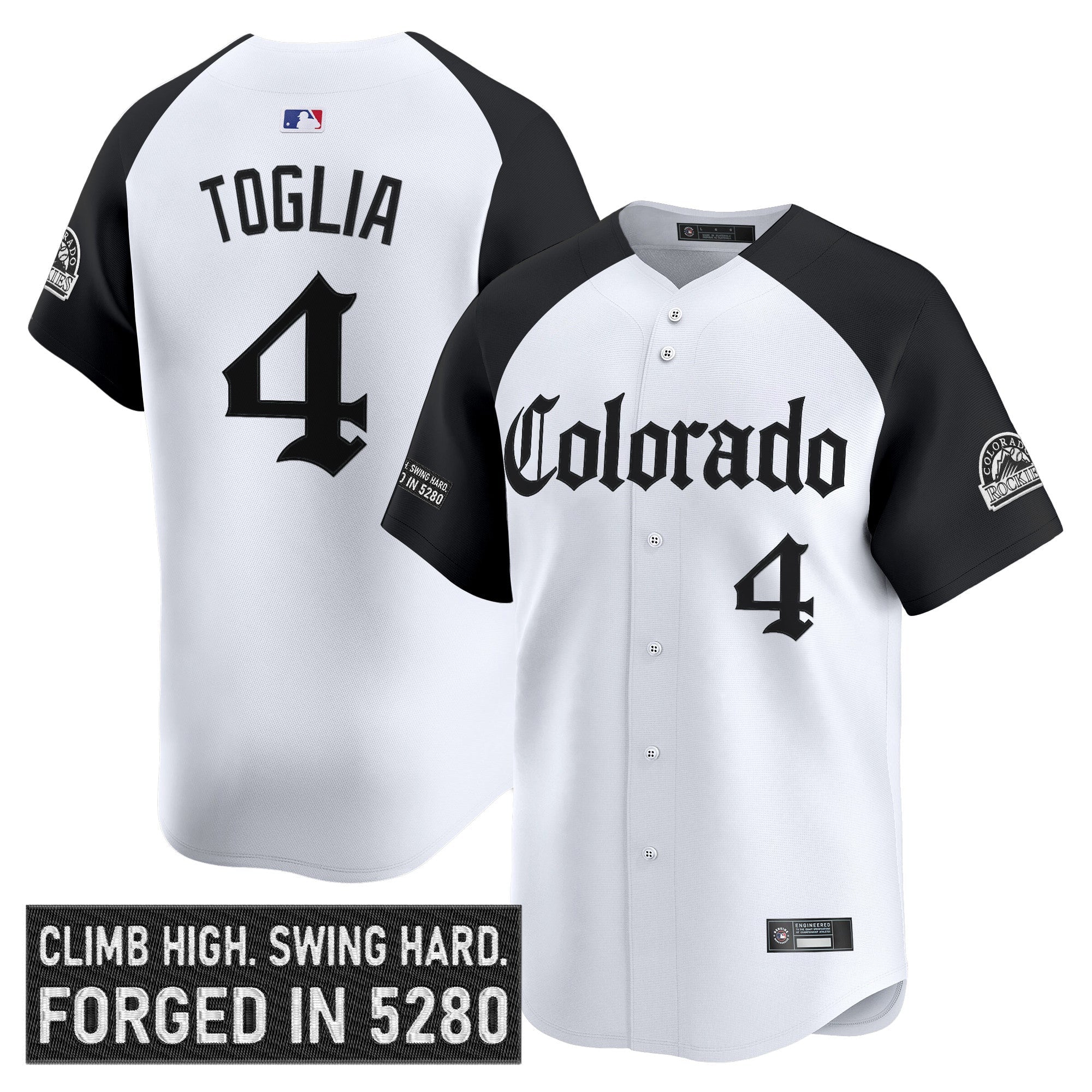 Men’s Colorado ‘Gothic Mile High Shadows Edition’ Vapor Premier Limited Jersey