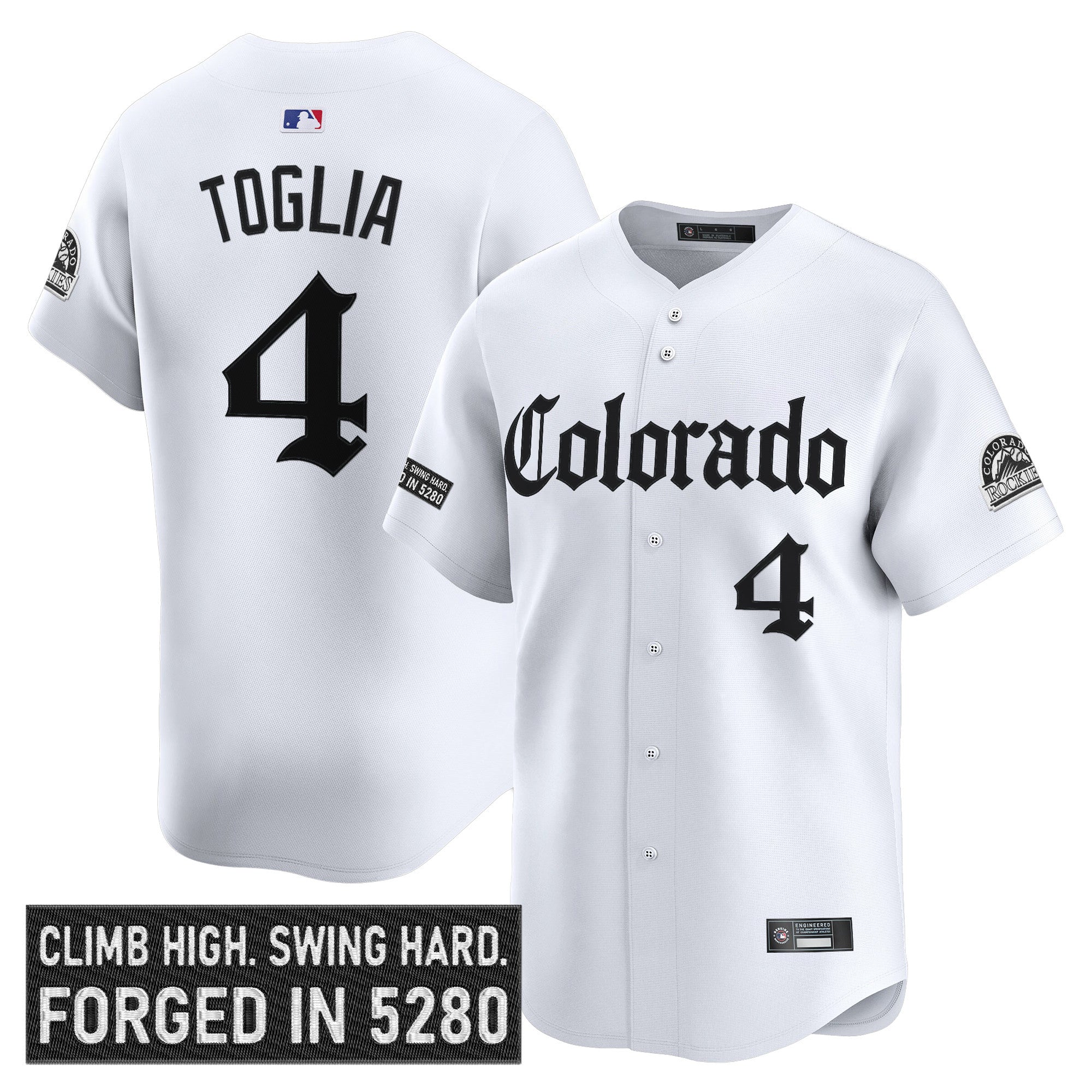 Men’s Colorado ‘Gothic Mile High Shadows Edition’ Vapor Premier Limited Jersey