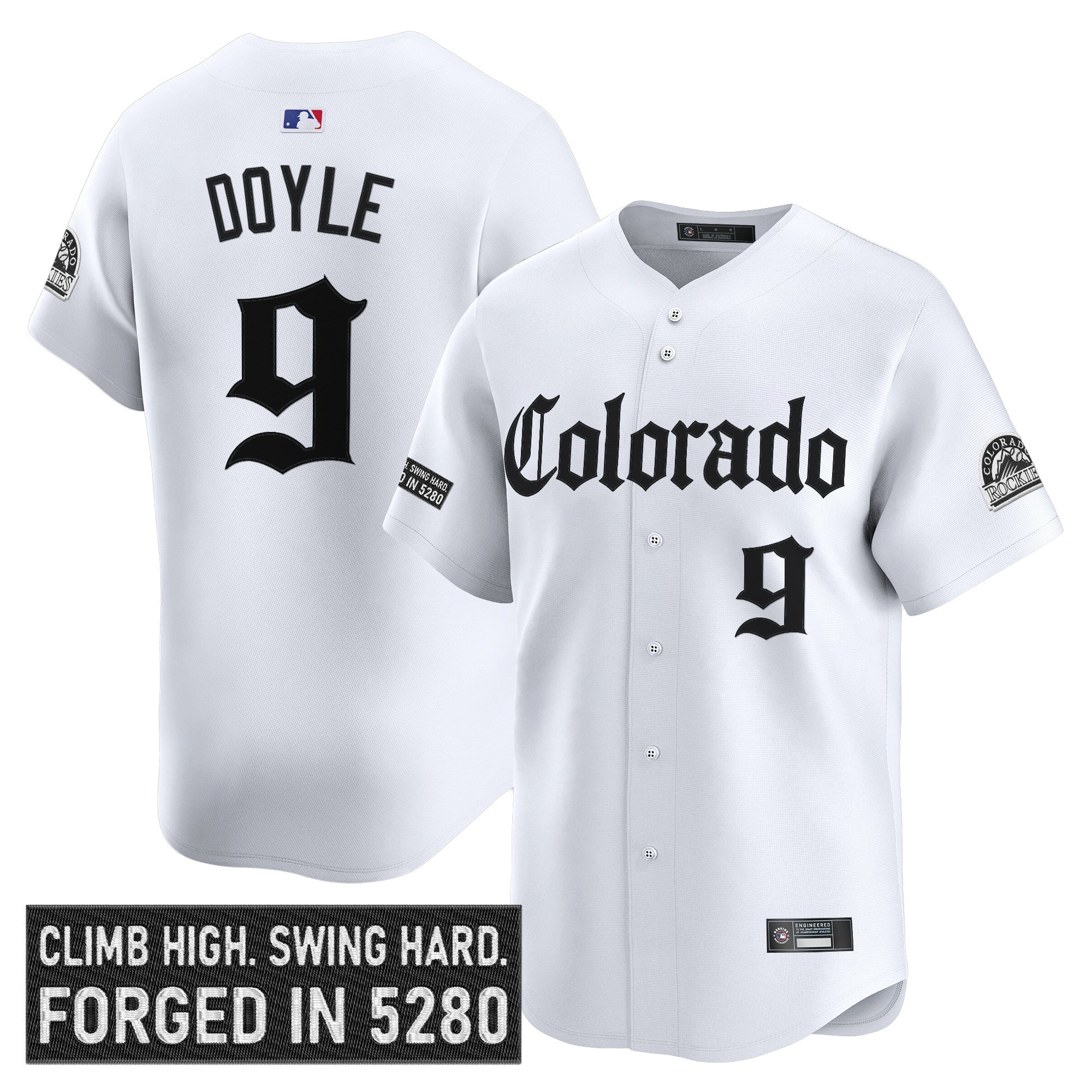 Men’s Colorado ‘Gothic Mile High Shadows Edition’ Vapor Premier Limited Jersey