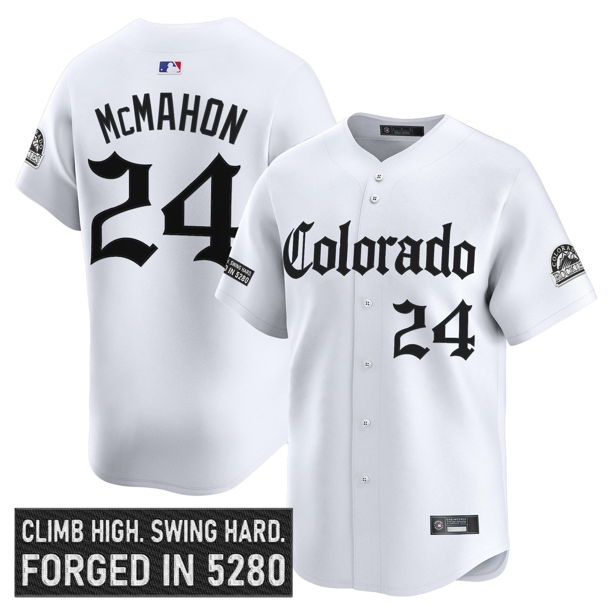 Men’s Colorado ‘Gothic Mile High Shadows Edition’ Vapor Premier Limited Jersey