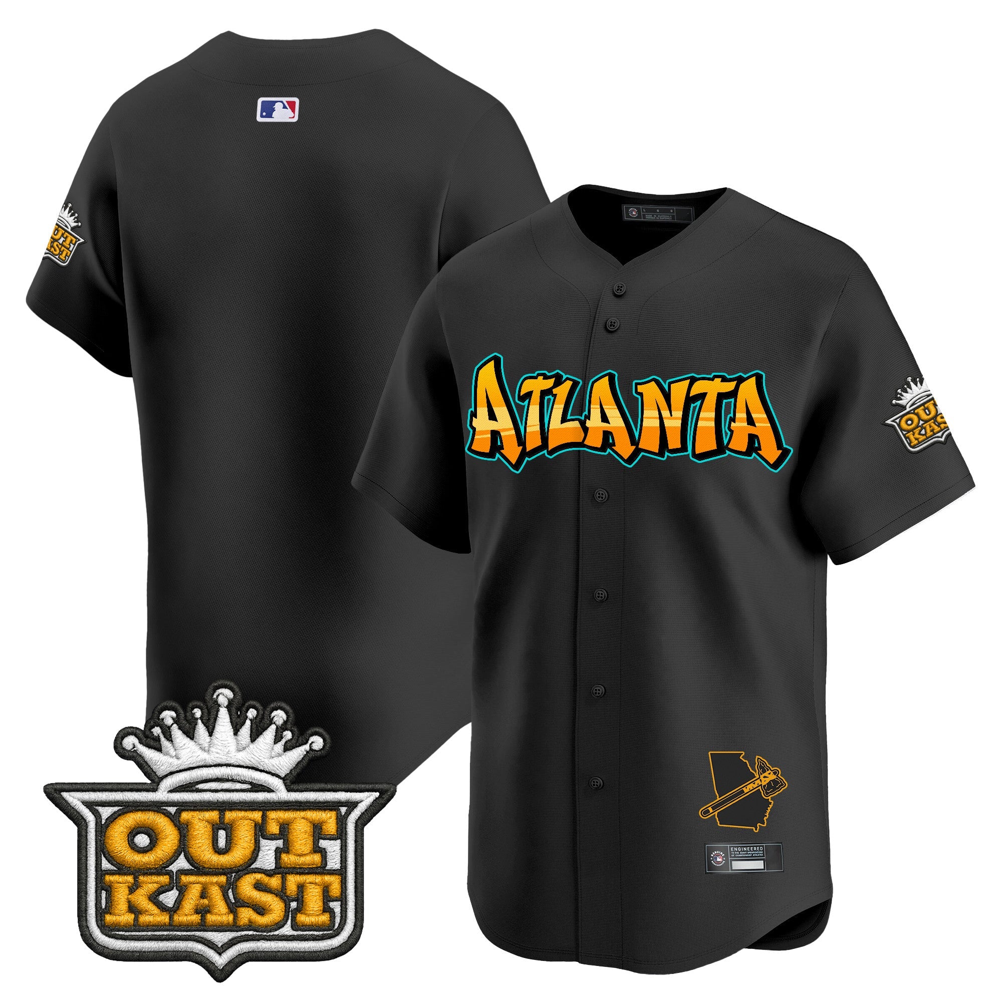 Men’s Atlanta ‘Graffiti A-Town Edition’ Vapor Premier Limited Jersey