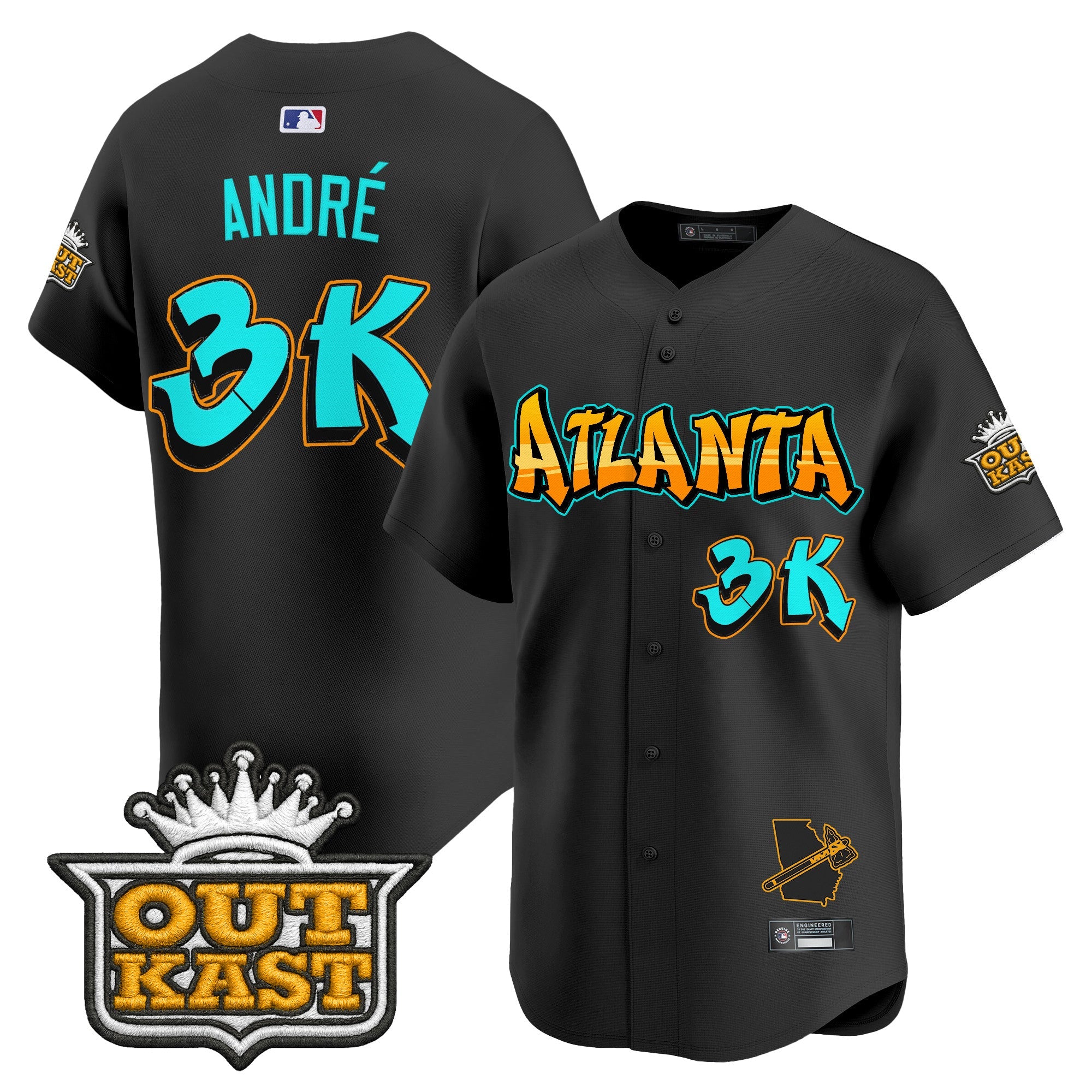 Men’s Atlanta ‘Graffiti A-Town Edition’ Vapor Premier Limited Jersey