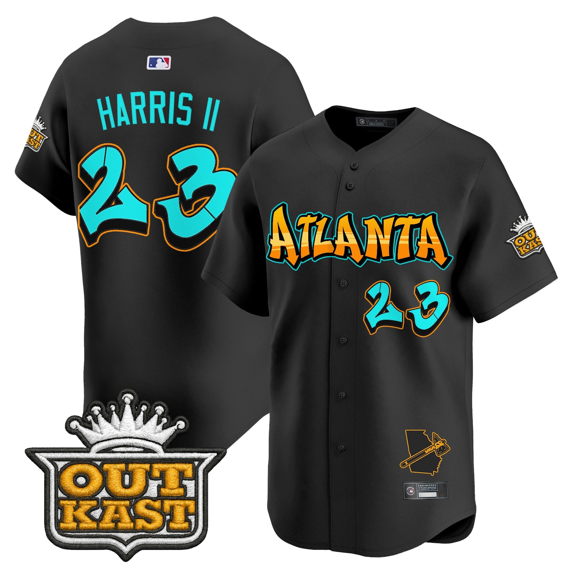 Men’s Atlanta ‘Graffiti A-Town Edition’ Vapor Premier Limited Jersey
