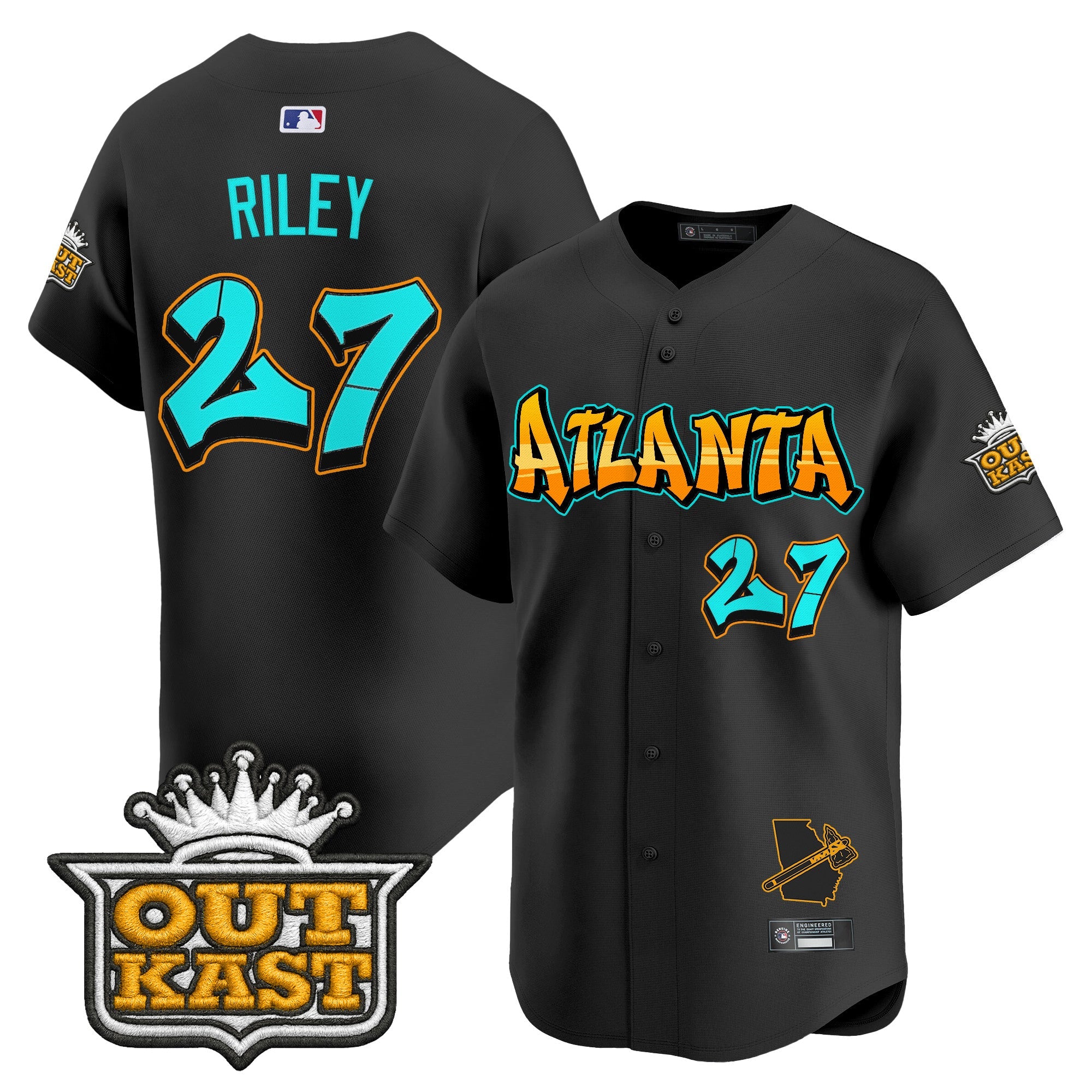 Men’s Atlanta ‘Graffiti A-Town Edition’ Vapor Premier Limited Jersey