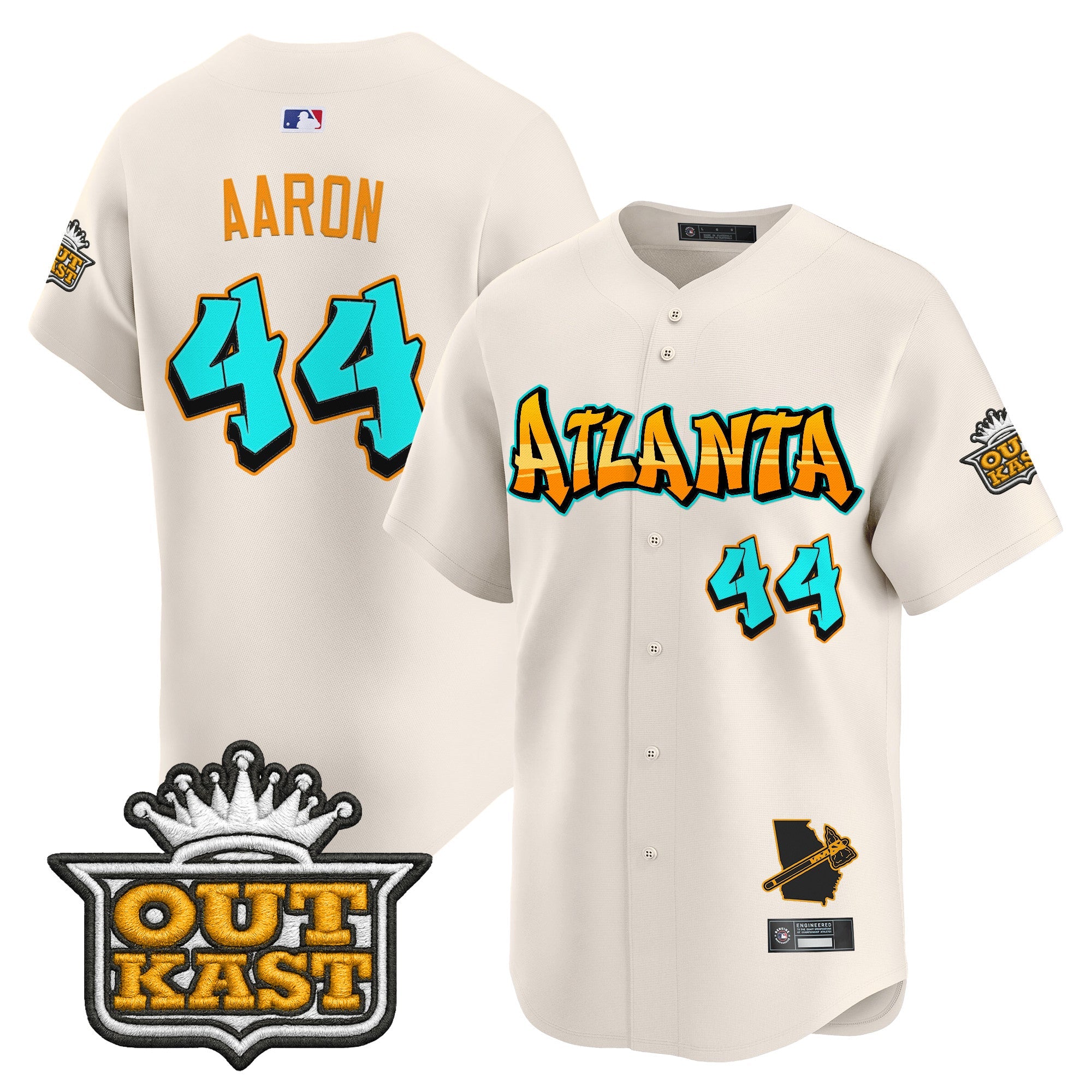 Men’s Atlanta ‘Graffiti A-Town Edition’ Vapor Premier Limited Jersey
