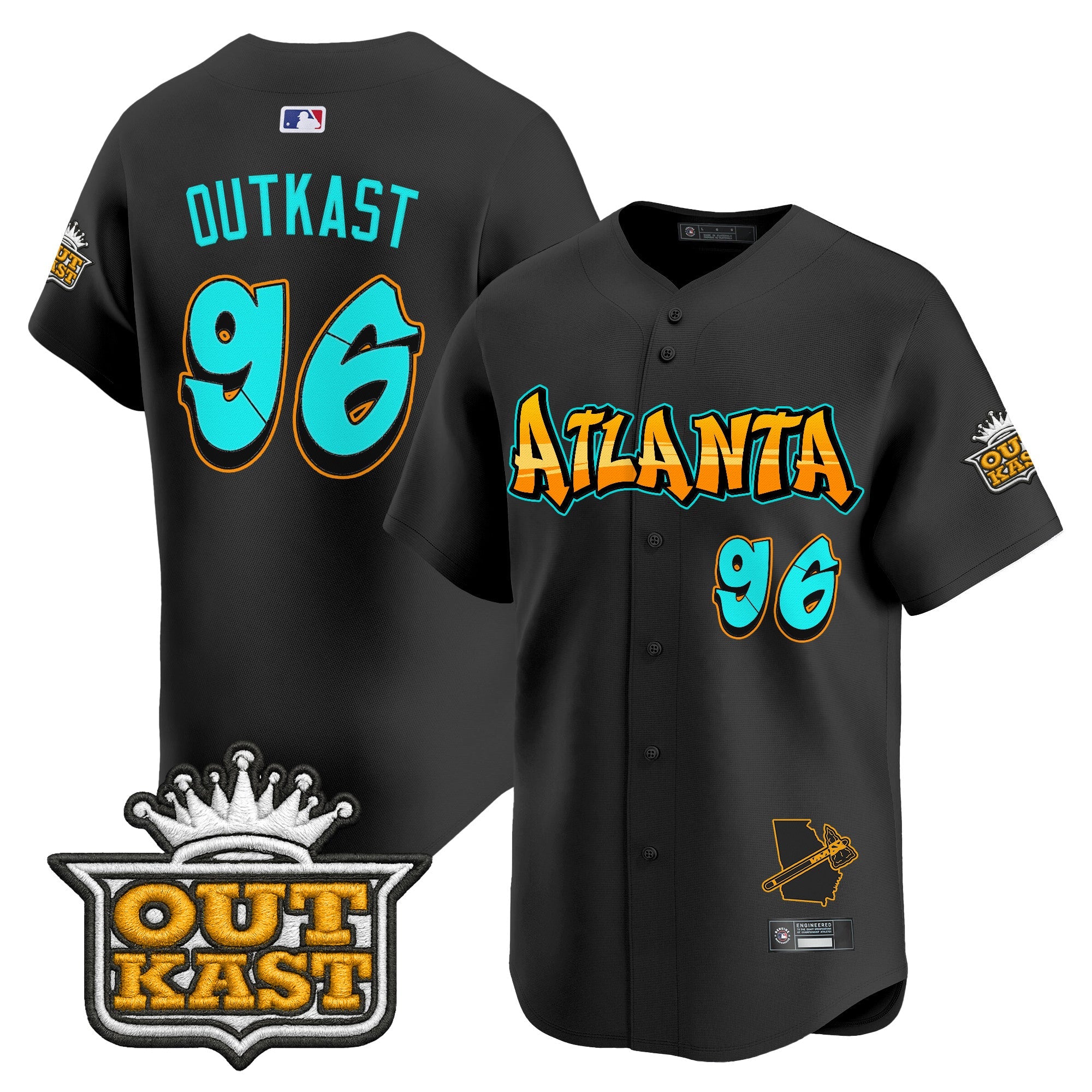Men’s Atlanta ‘Graffiti A-Town Edition’ Vapor Premier Limited Jersey