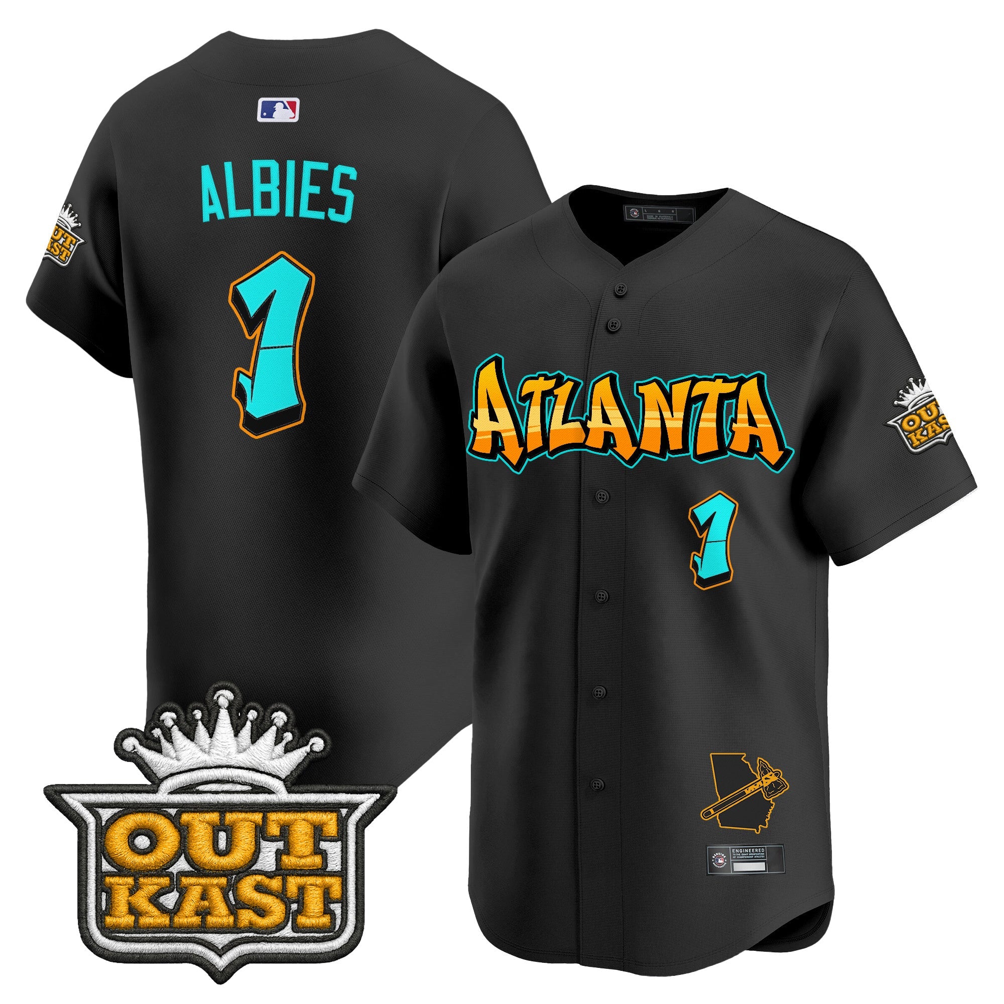 Men’s Atlanta ‘Graffiti A-Town Edition’ Vapor Premier Limited Jersey