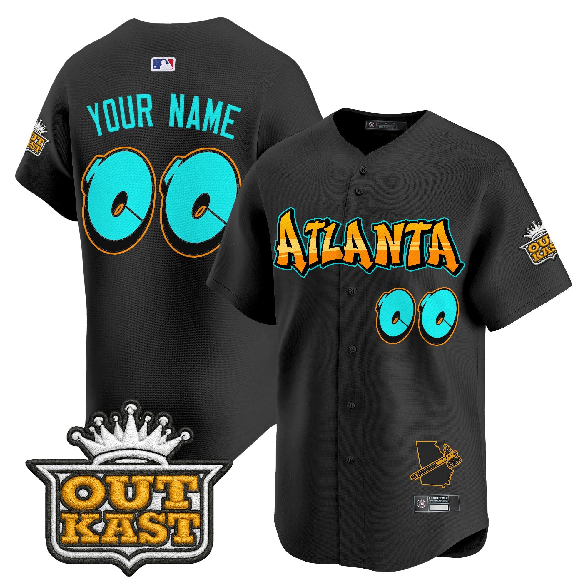 Atlanta ‘Graffiti A-Town Edition’ Vapor Premier Limited Custom Jersey