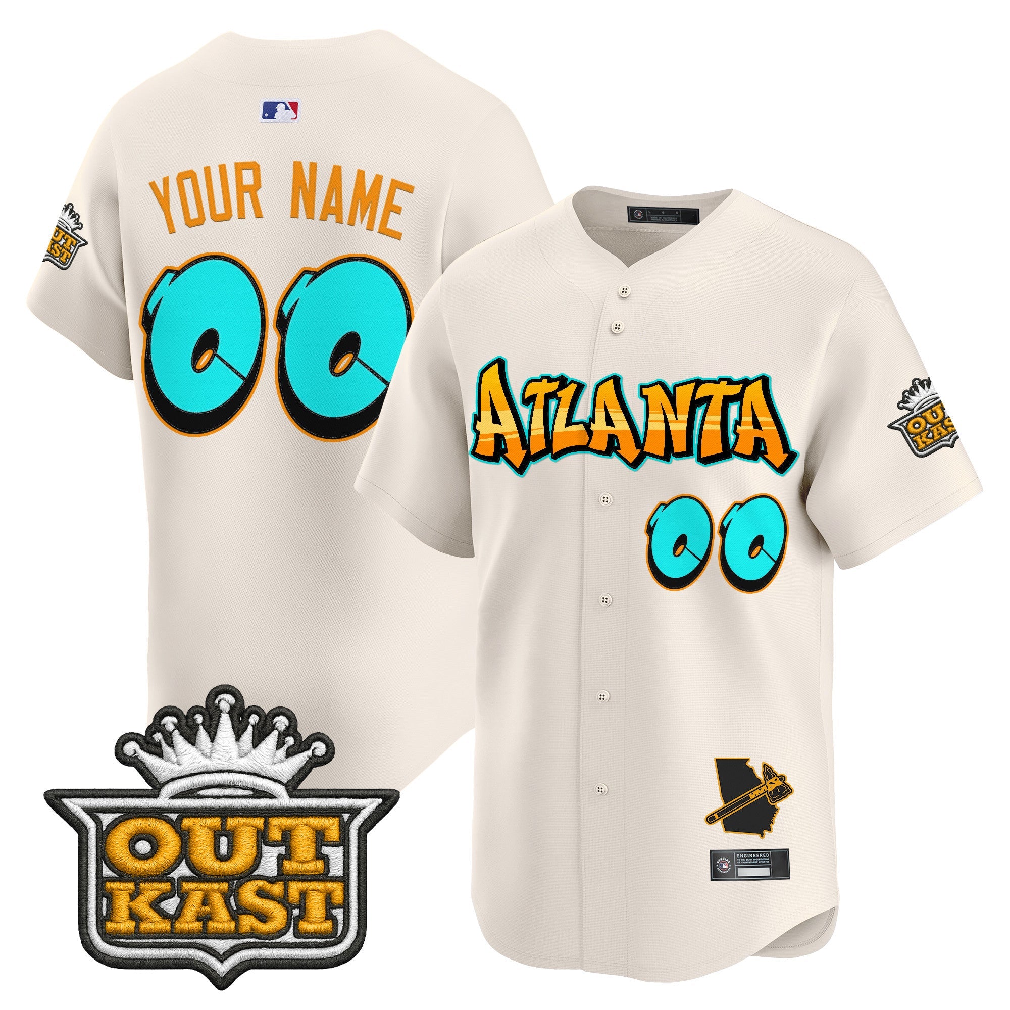 Atlanta ‘Graffiti A-Town Edition’ Vapor Premier Limited Custom Jersey