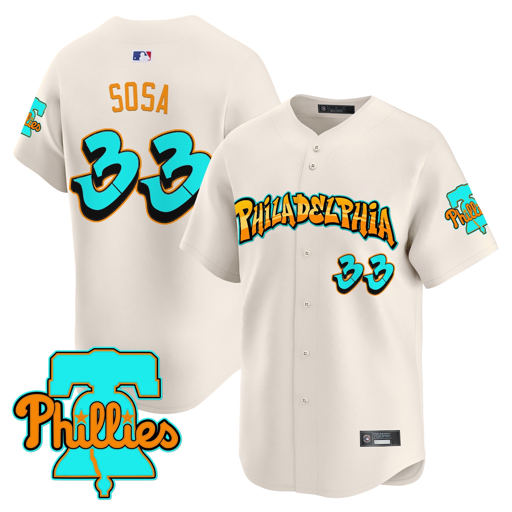 Men’s Philadelphia ‘Graffiti Broad Street Edition’ Vapor Premier Limited Jersey