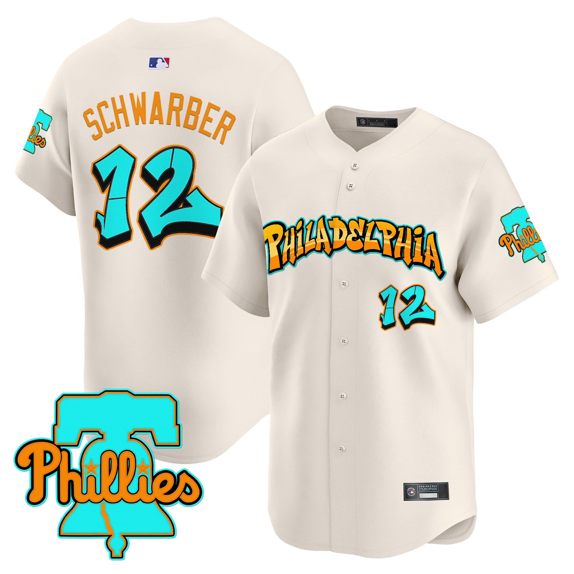 Men’s Philadelphia ‘Graffiti Broad Street Edition’ Vapor Premier Limited Jersey