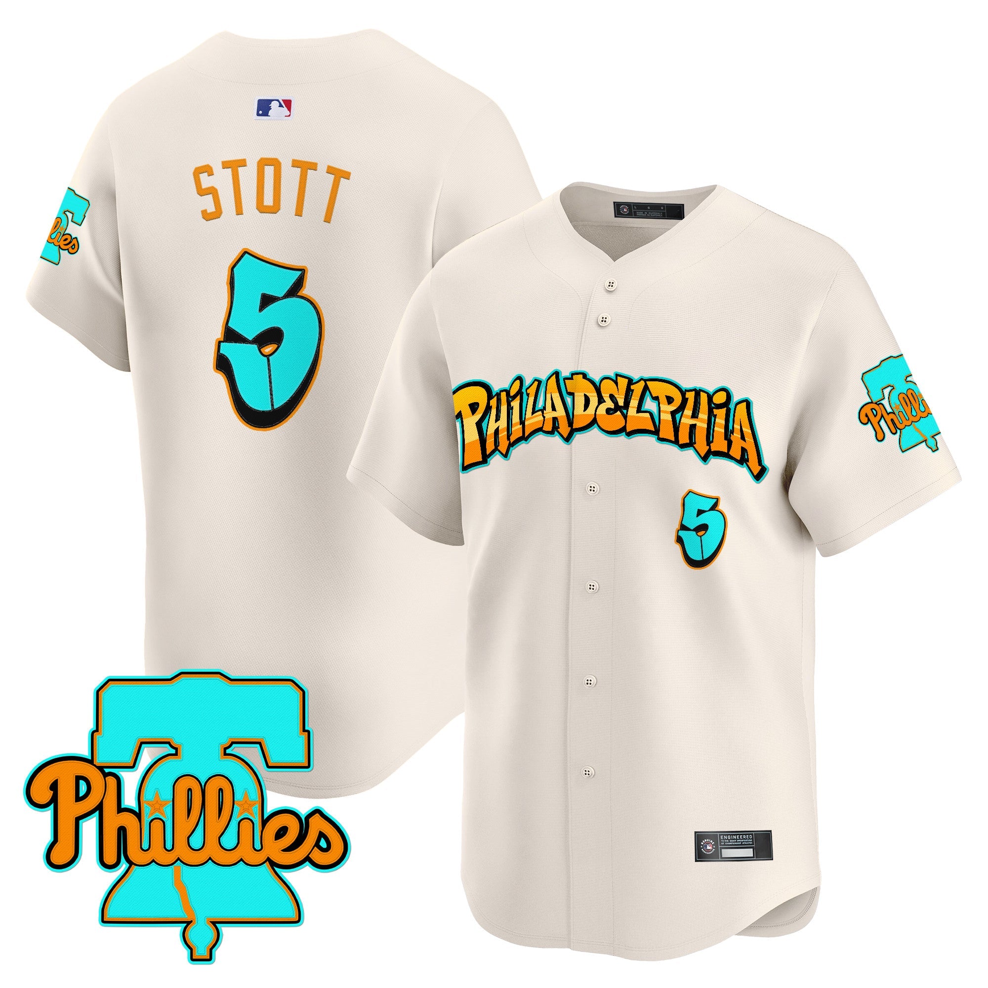 Men’s Philadelphia ‘Graffiti Broad Street Edition’ Vapor Premier Limited Jersey