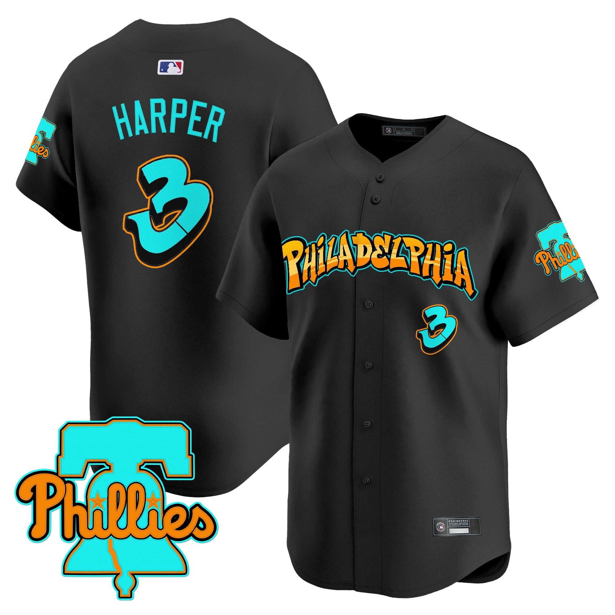 Men’s Philadelphia ‘Graffiti Broad Street Edition’ Vapor Premier Limited Jersey