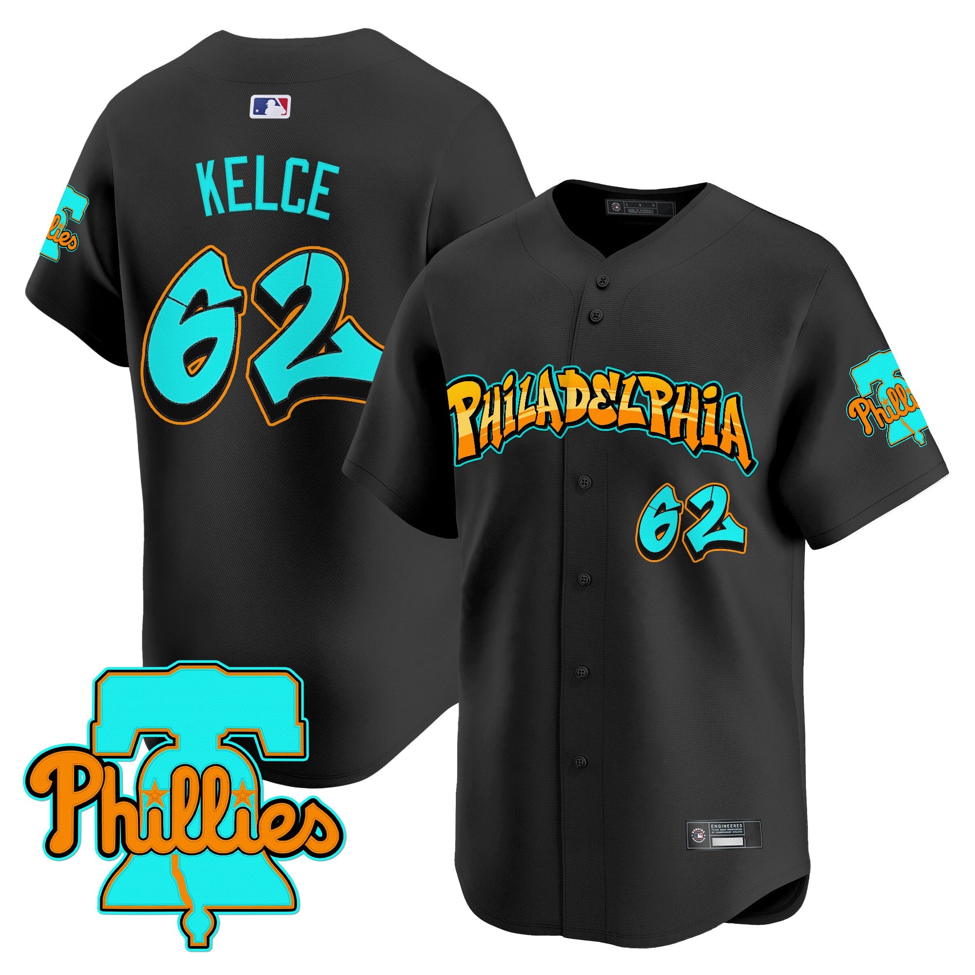 Men’s Philadelphia ‘Graffiti Broad Street Edition’ Vapor Premier Limited Jersey